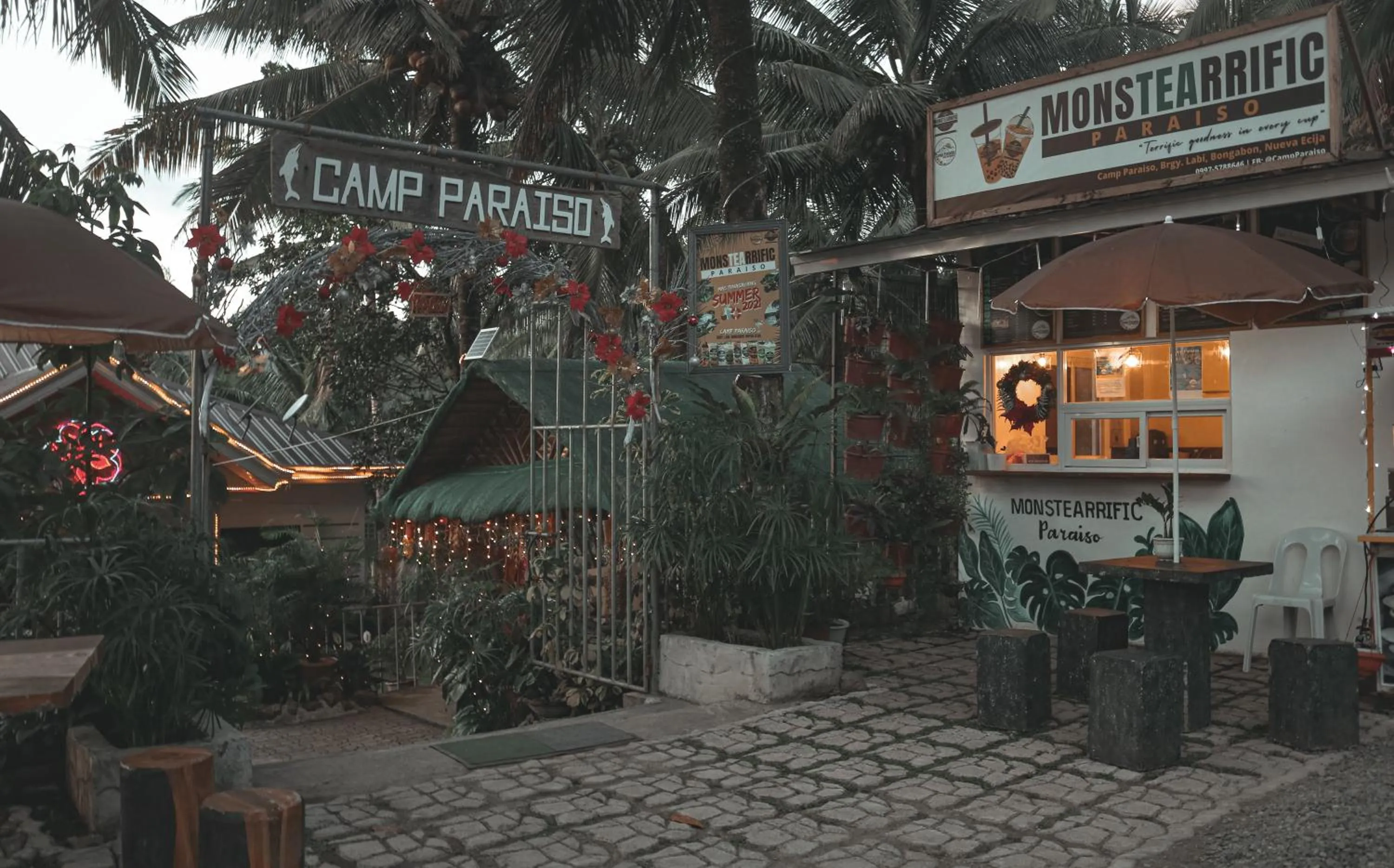 Property building in Camp Paraiso Resort