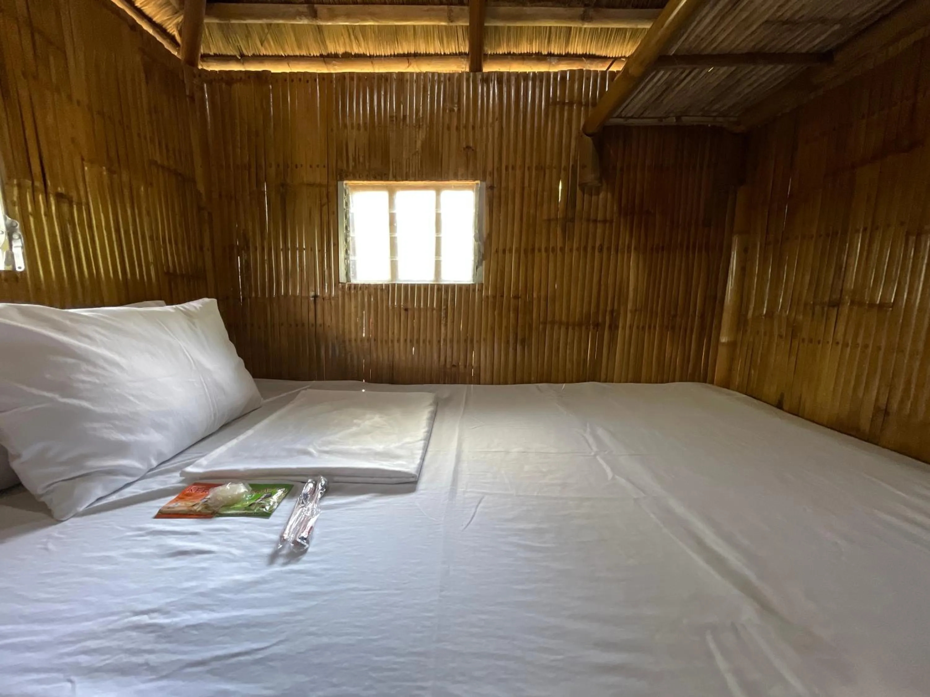 Bed in Camp Paraiso Resort