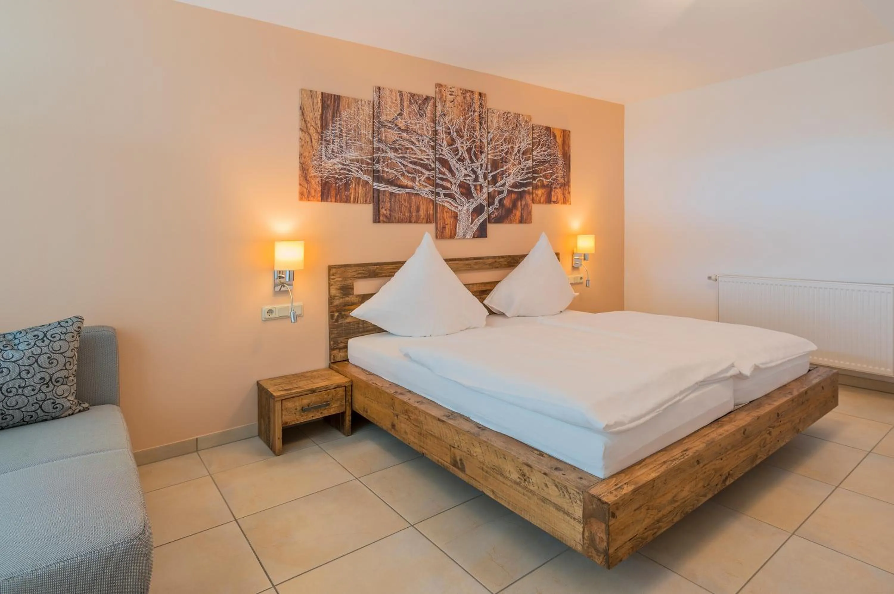 Bed in Hotel Koch Schilt