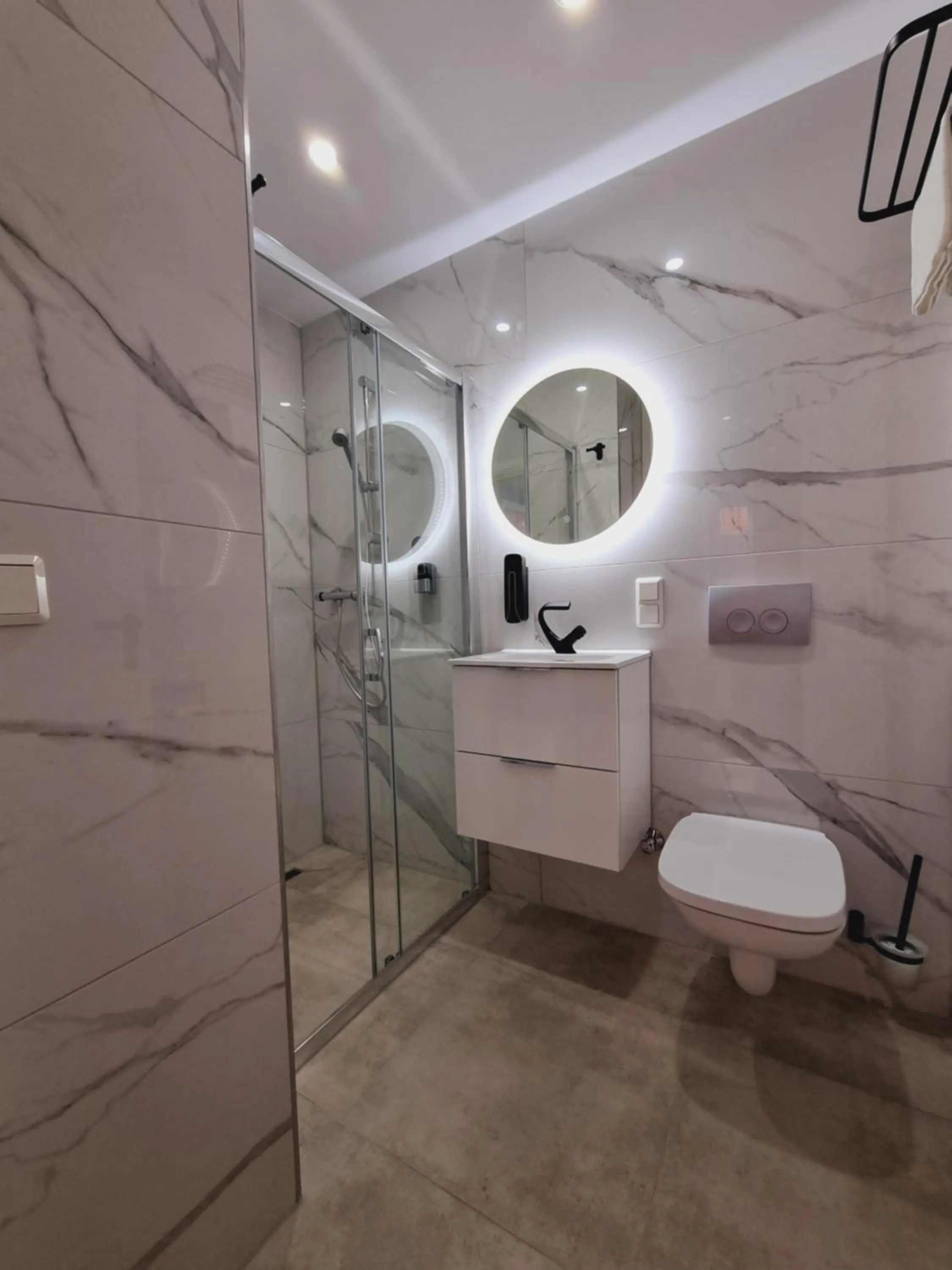 Bathroom in La Rustica Altstadthotel