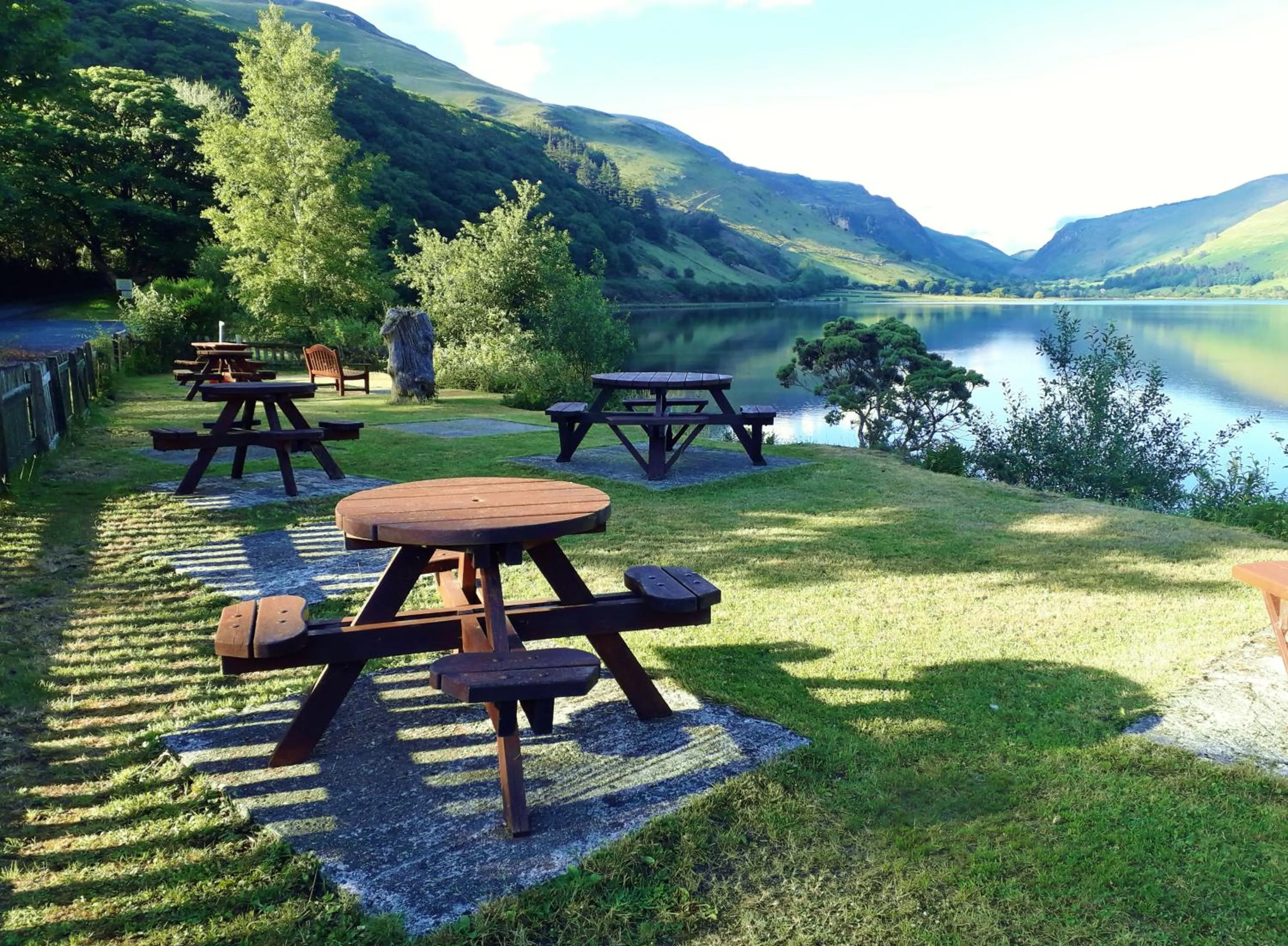 Garden in Pen-Y-Bont Hotel