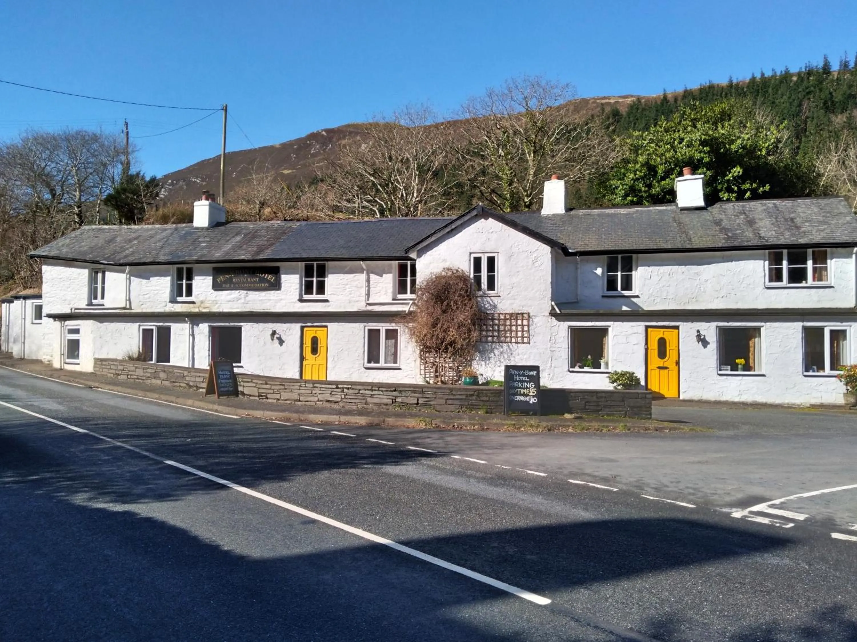 Property building in Pen-Y-Bont Hotel