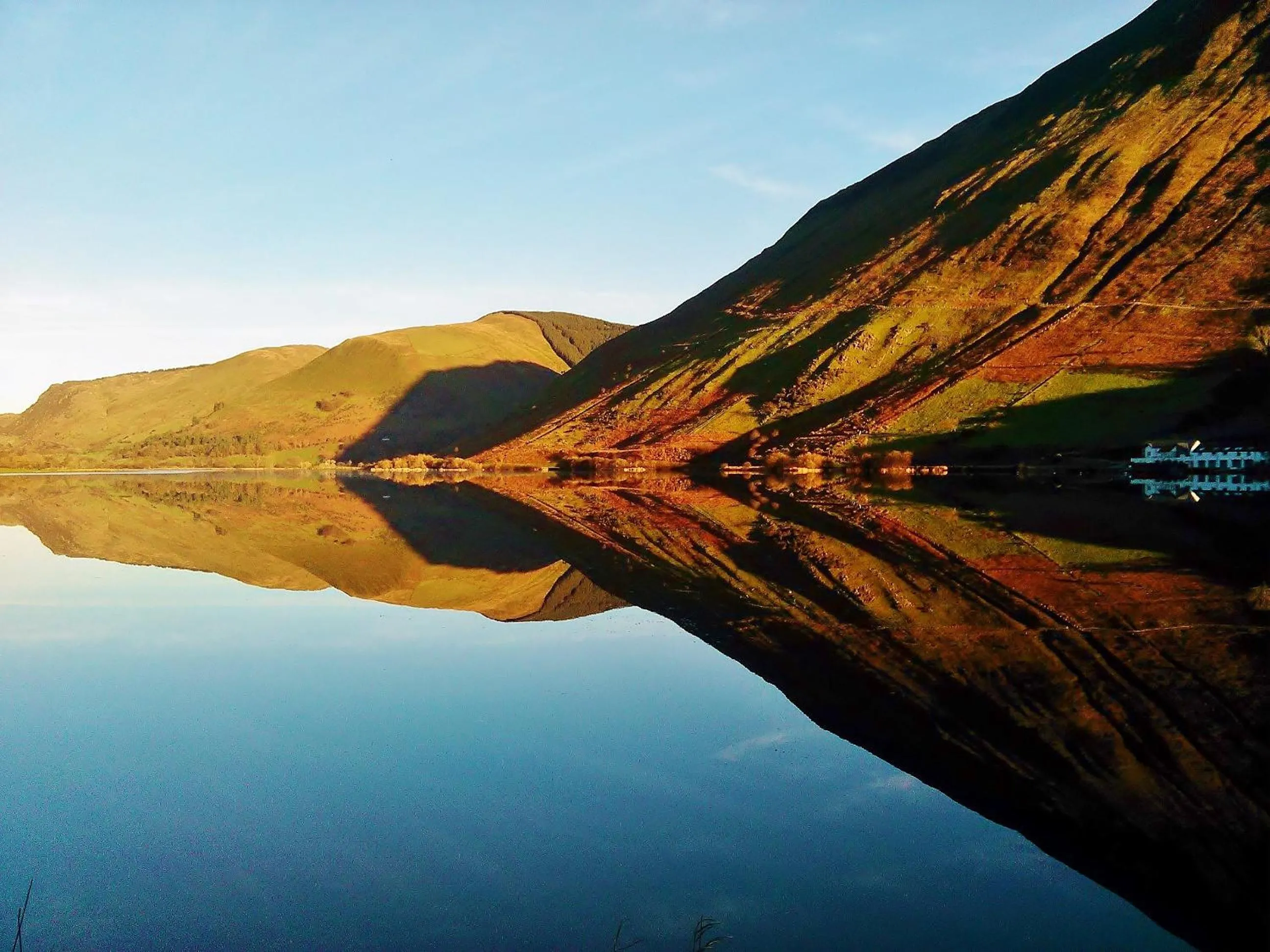 Lake view in Pen-Y-Bont Hotel