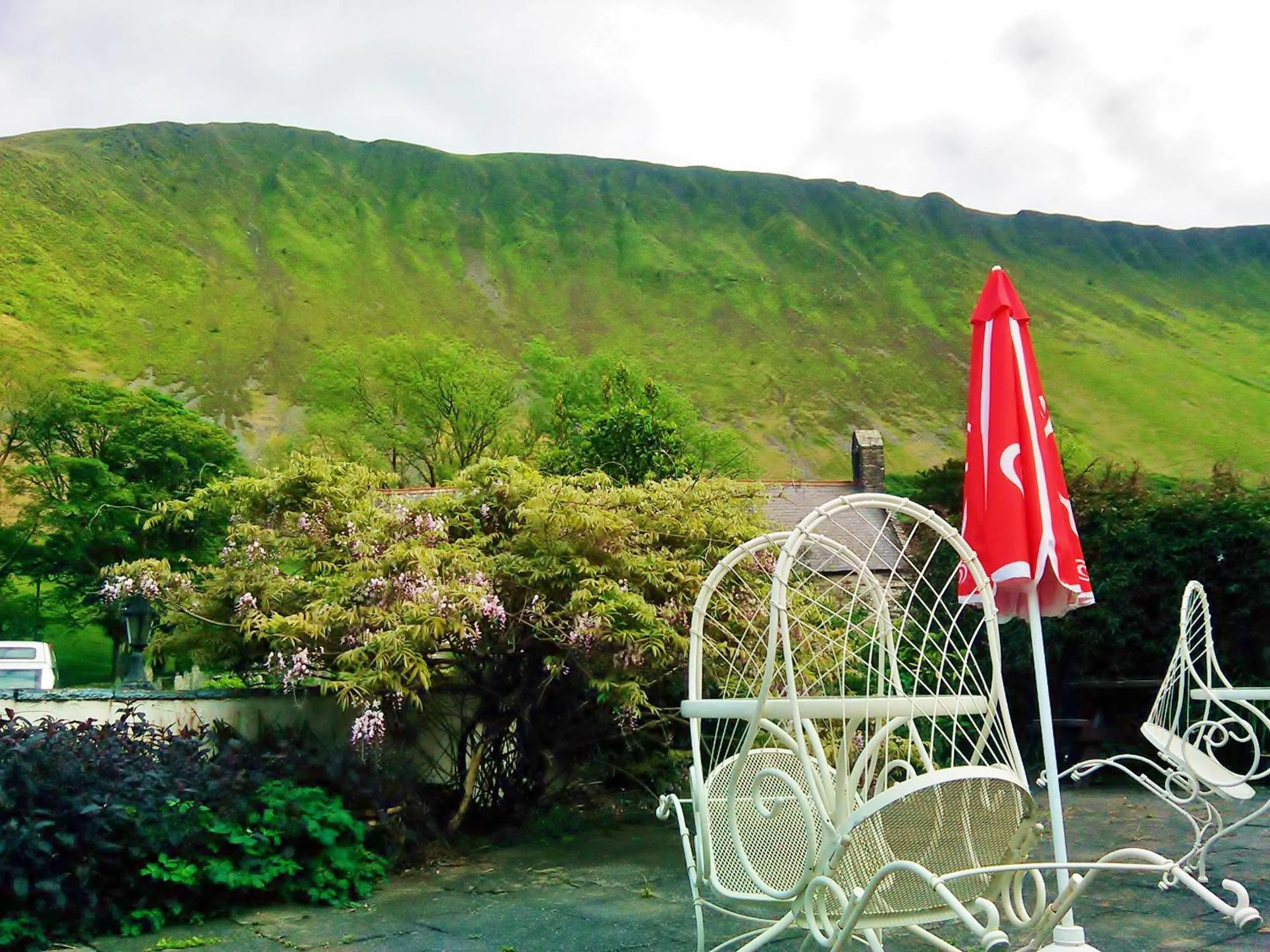 Balcony/Terrace in Pen-Y-Bont Hotel