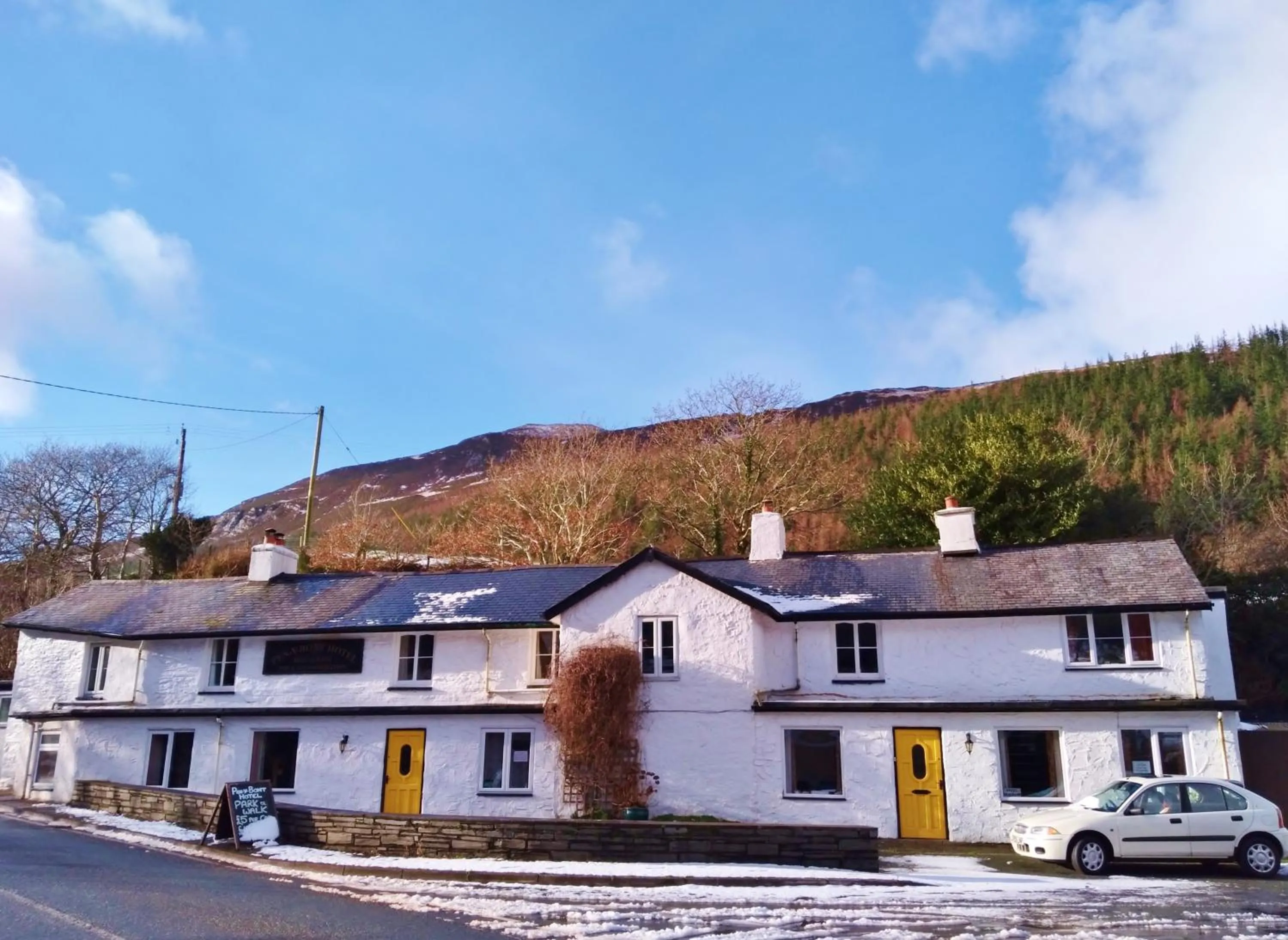 Property building in Pen-Y-Bont Hotel