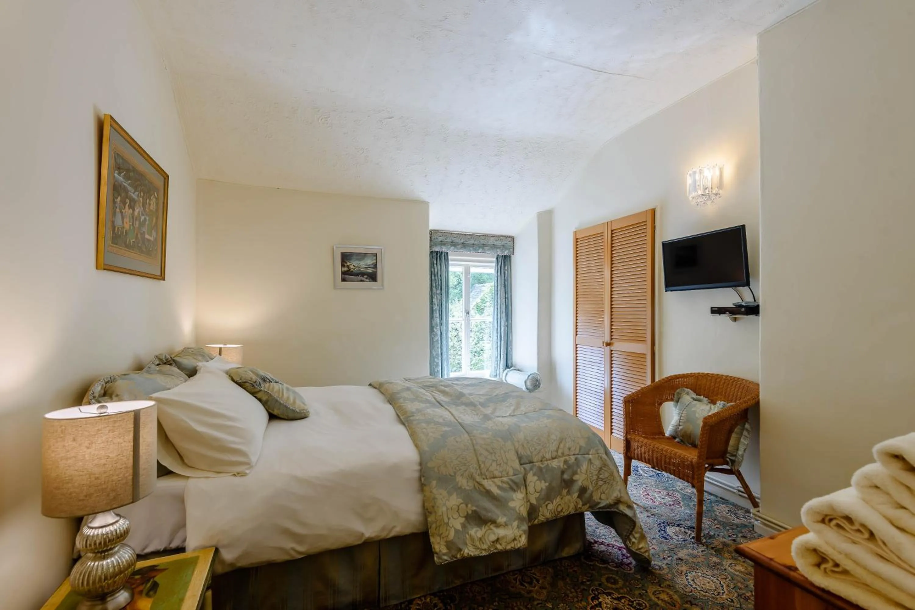 Bed in Pen-Y-Bont Hotel