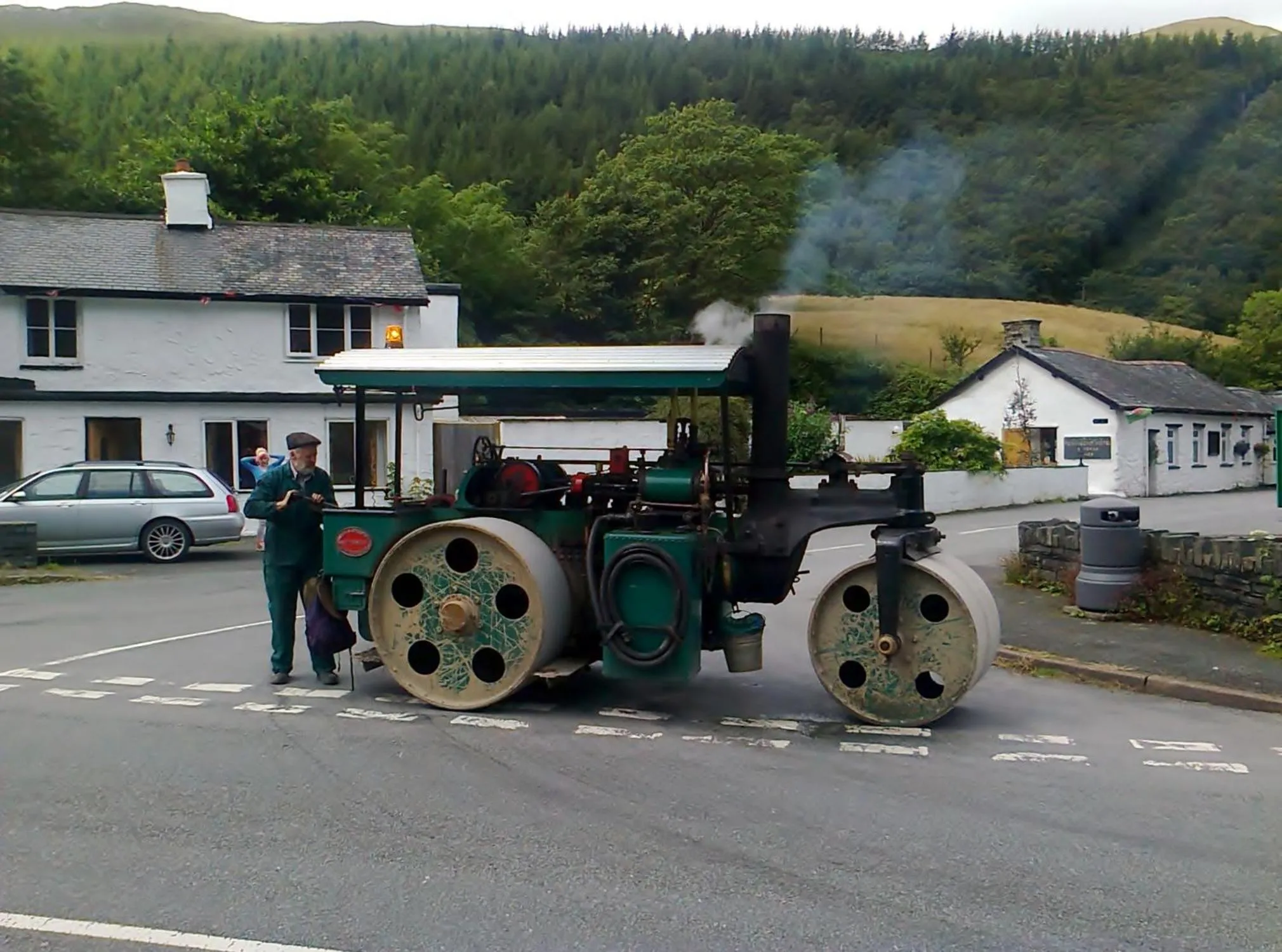 People in Pen-Y-Bont Hotel