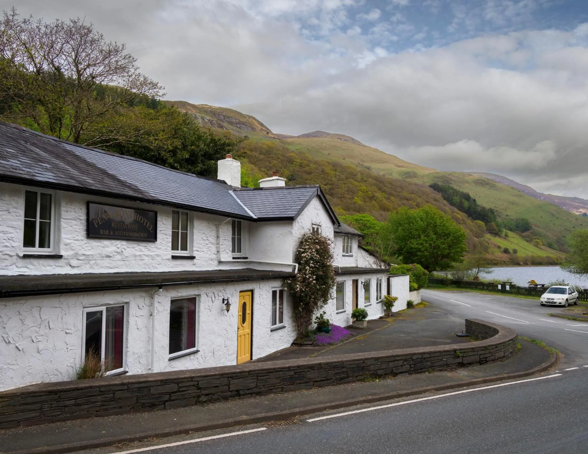 Property building in Pen-Y-Bont Hotel