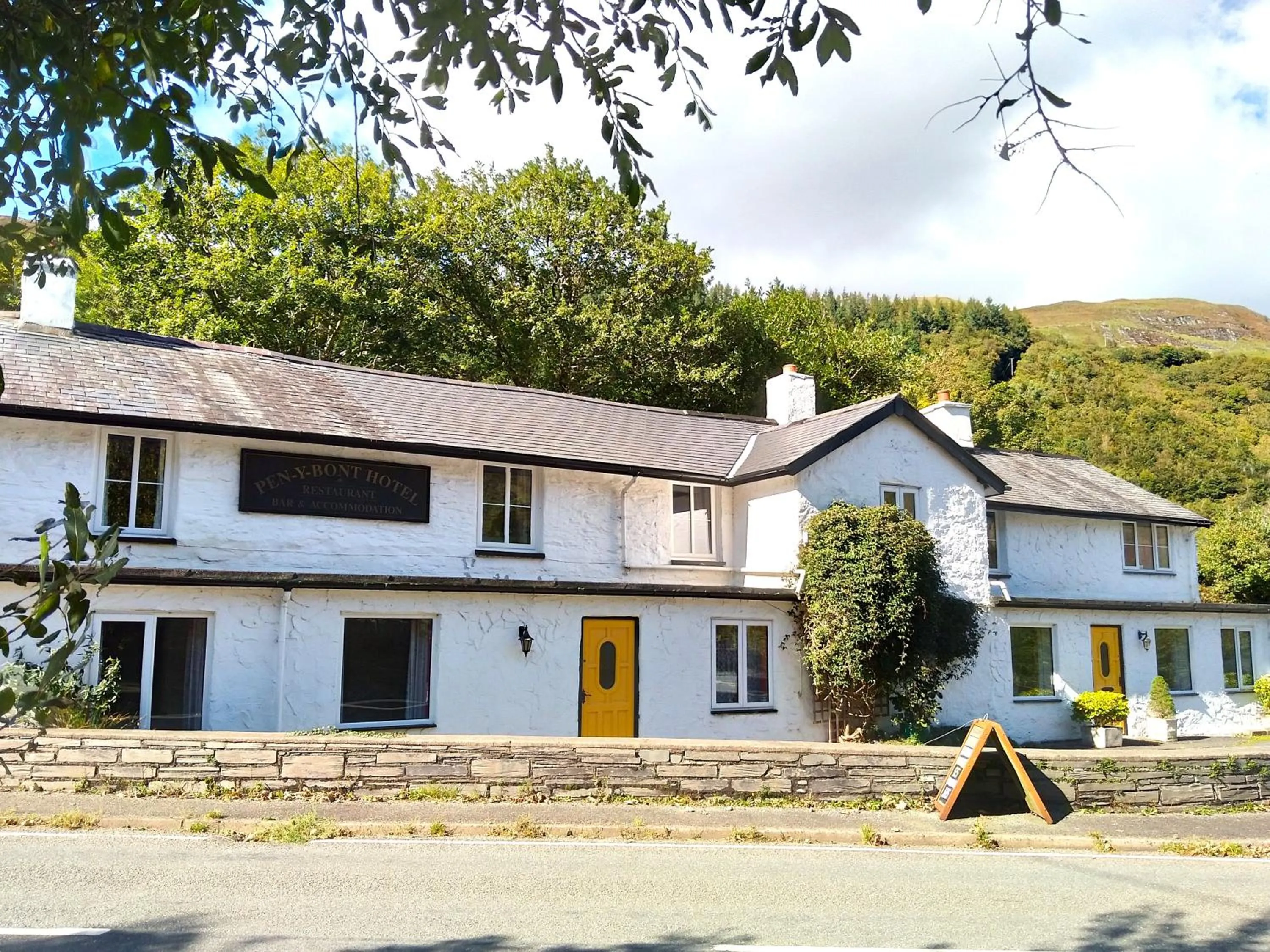 Property building in Pen-Y-Bont Hotel