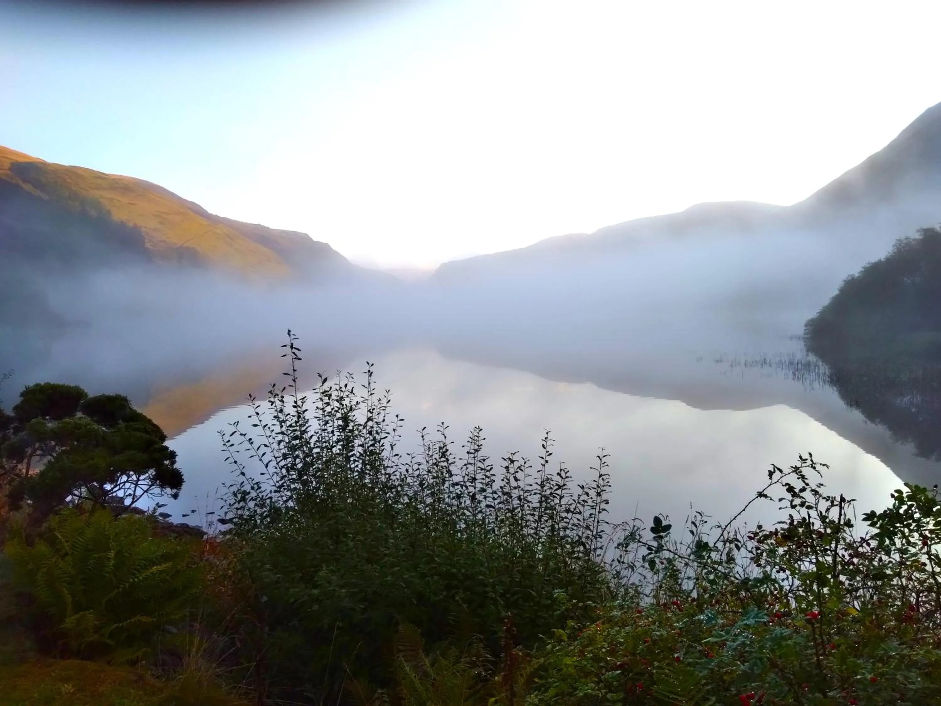 Lake view in Pen-Y-Bont Hotel