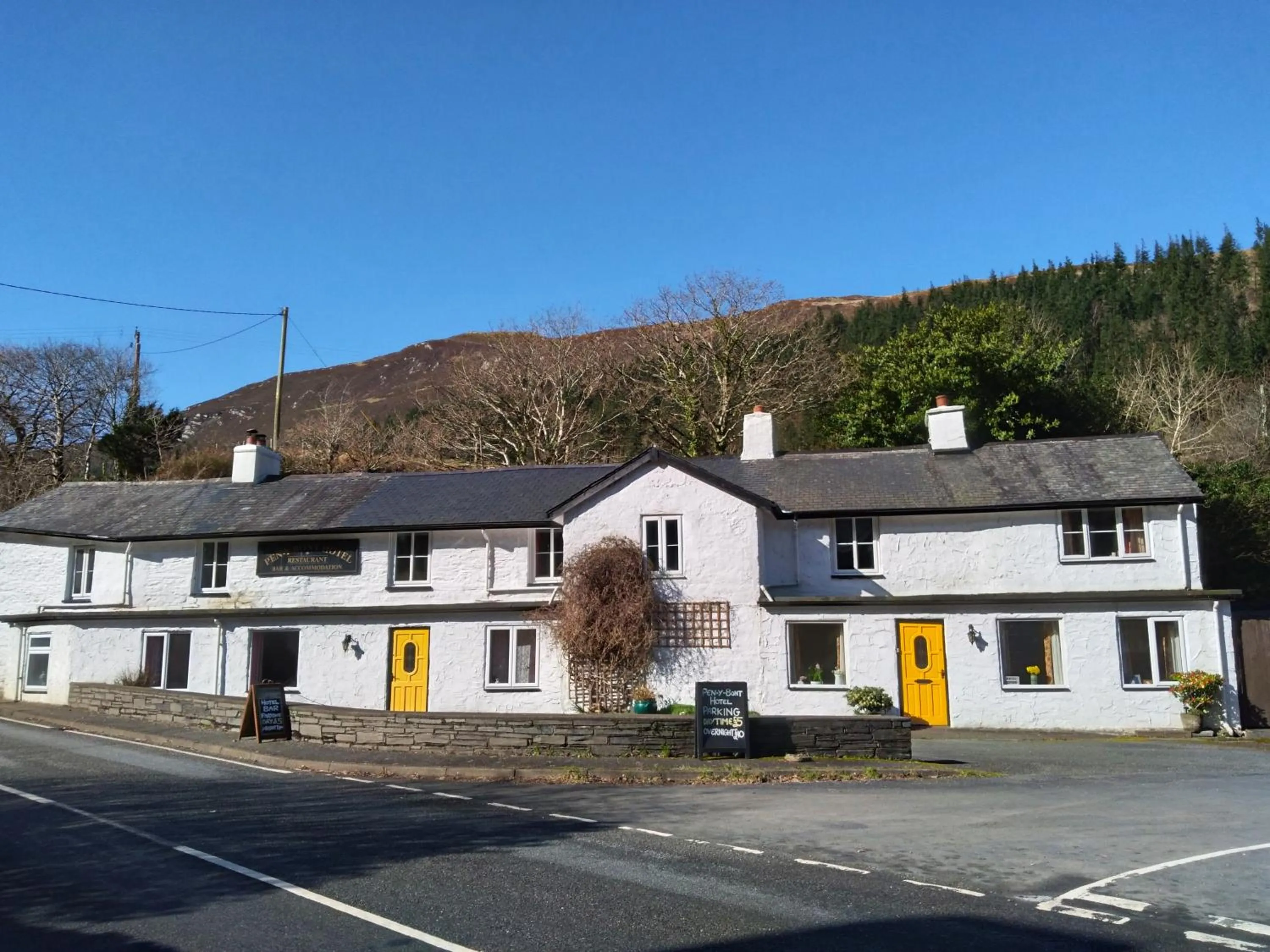 Property building in Pen-Y-Bont Hotel