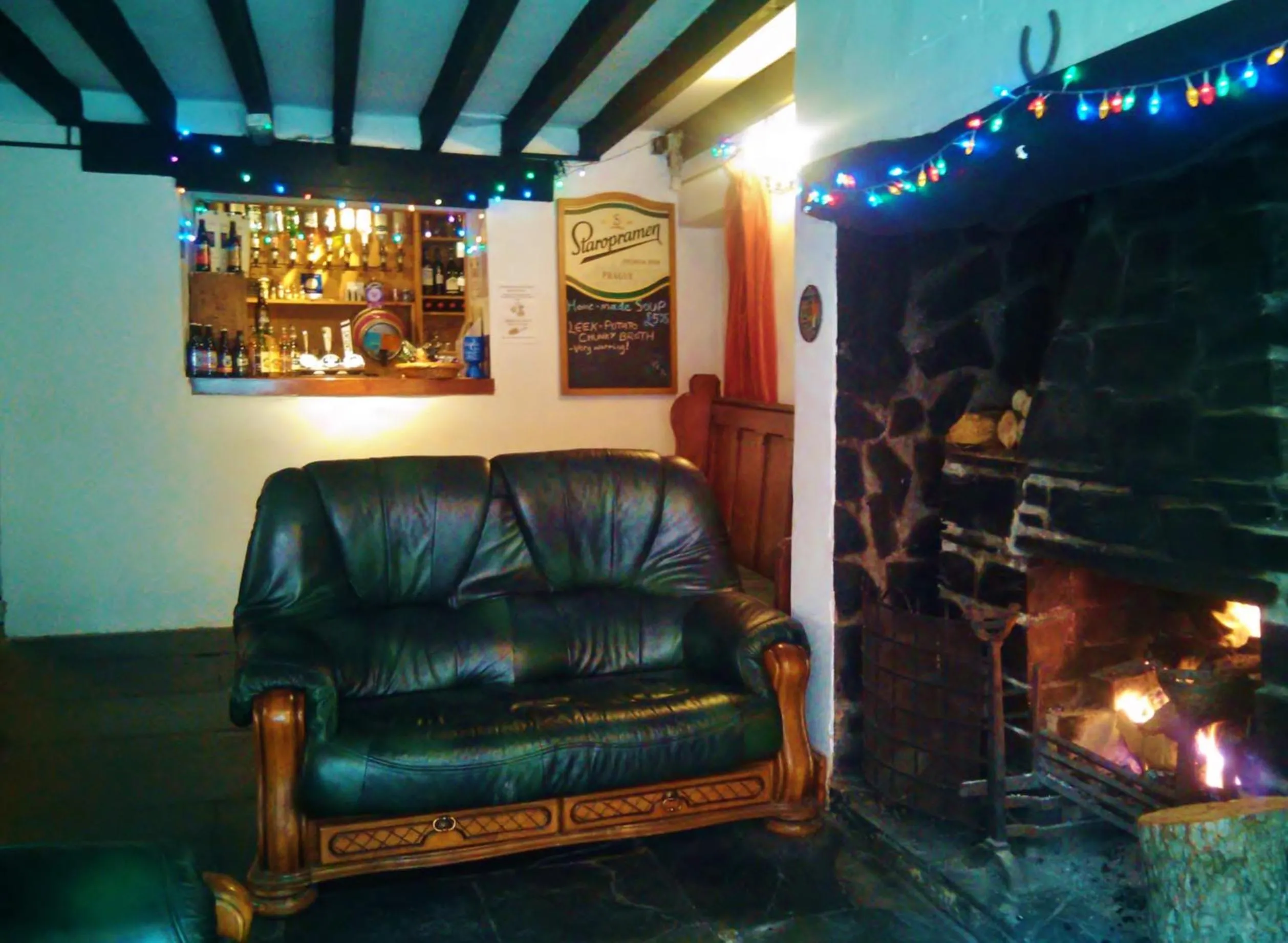 Lounge or bar in Pen-Y-Bont Hotel