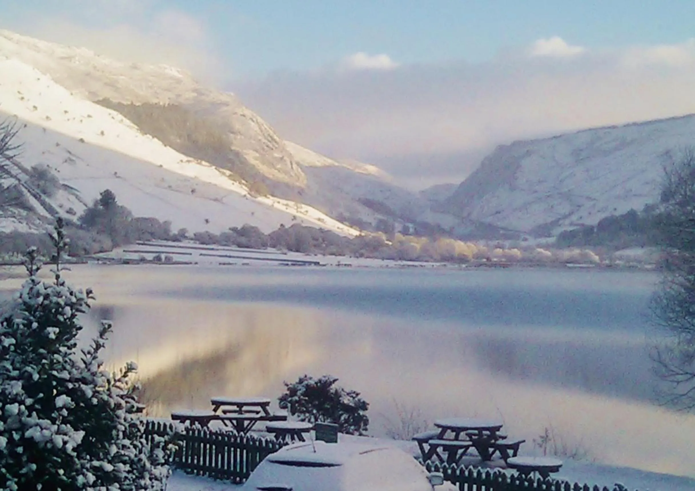 Winter in Pen-Y-Bont Hotel