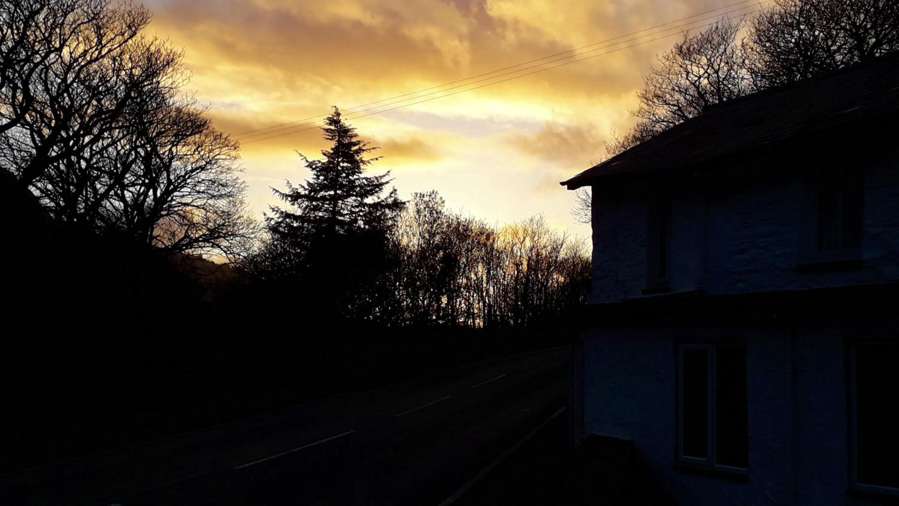 Street view in Pen-Y-Bont Hotel