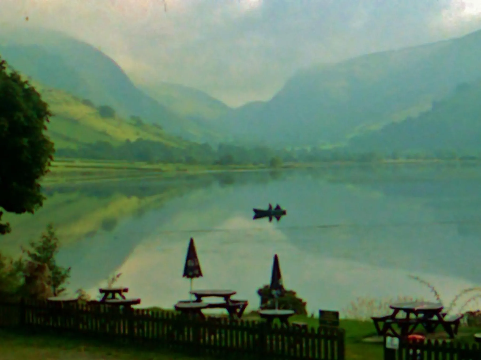 Lake view in Pen-Y-Bont Hotel