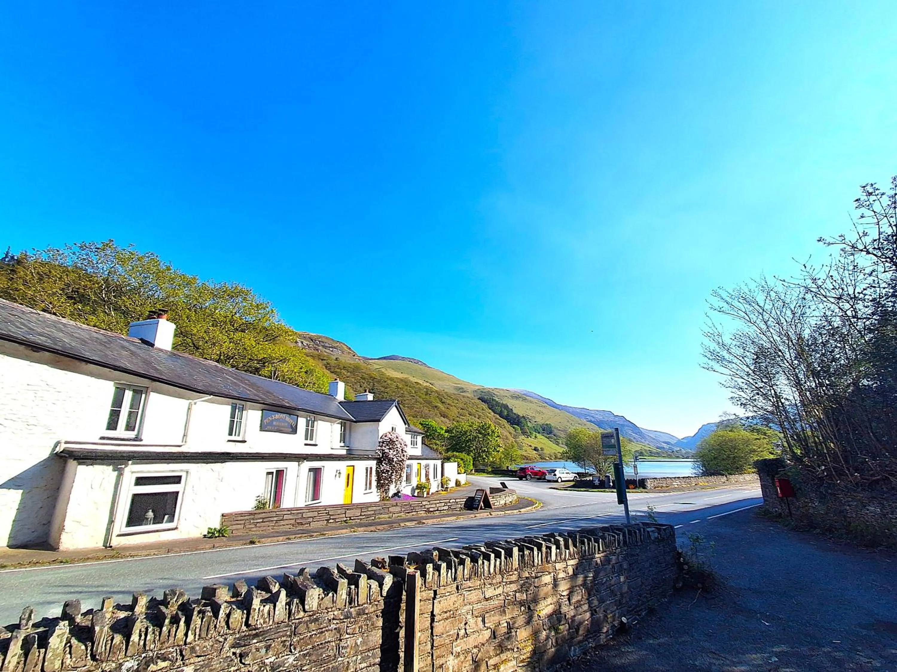 Lake view in Pen-Y-Bont Hotel