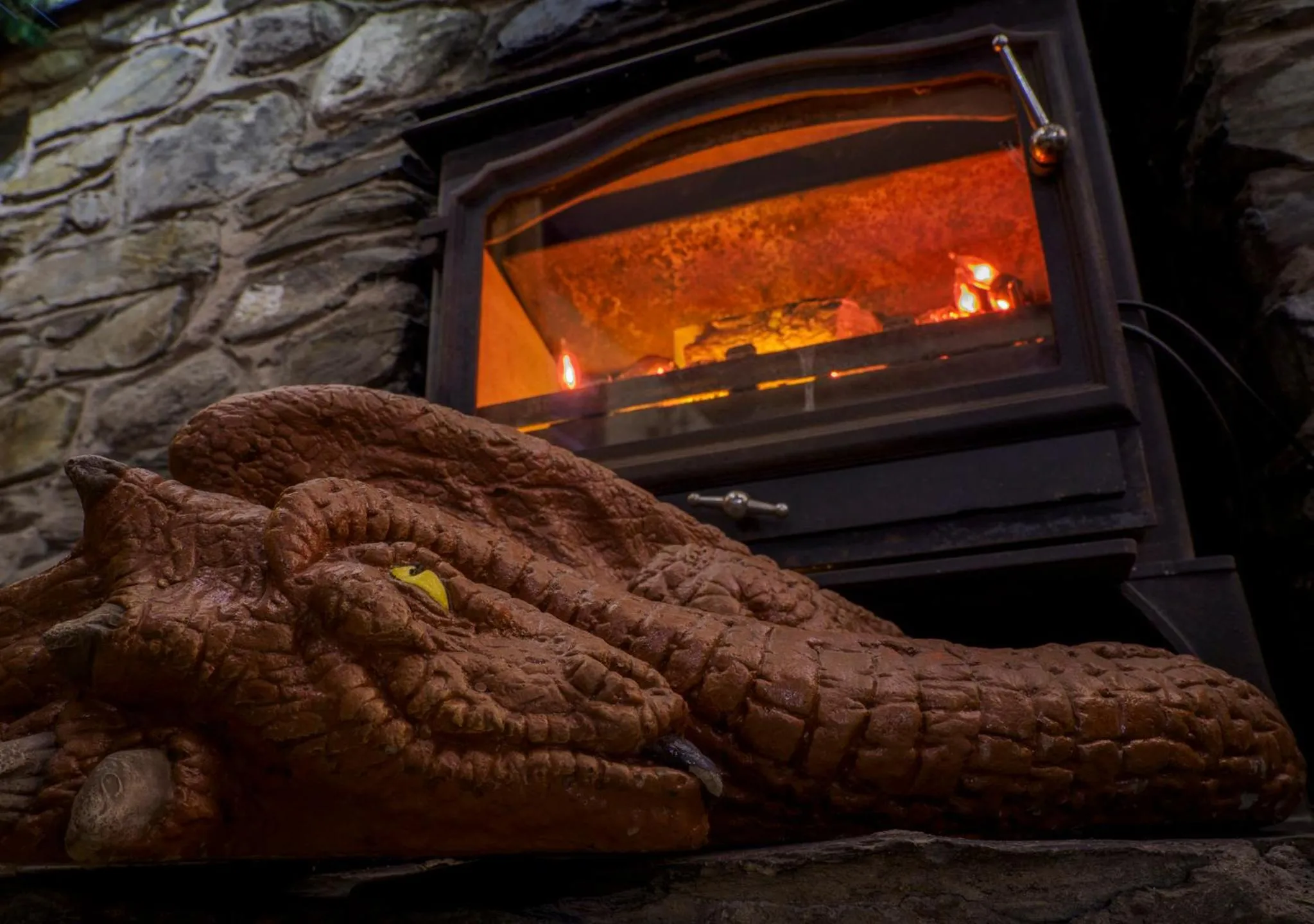 Decorative detail in Pen-Y-Bont Hotel