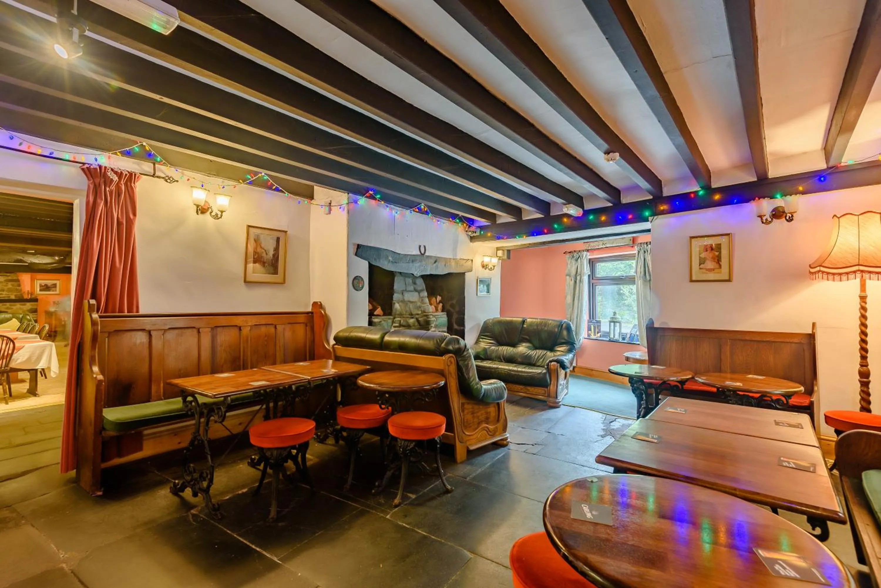Seating area in Pen-Y-Bont Hotel