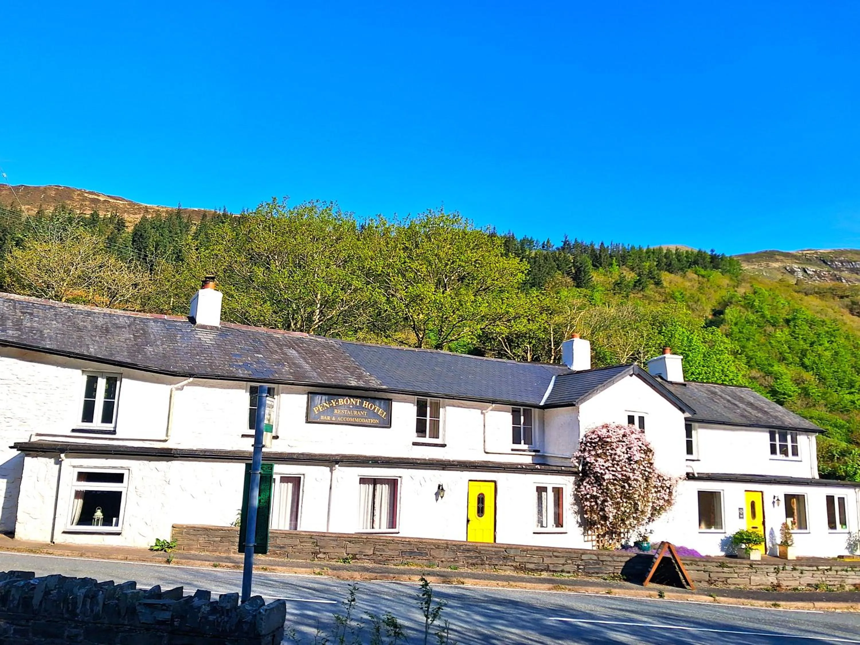 Street view in Pen-Y-Bont Hotel