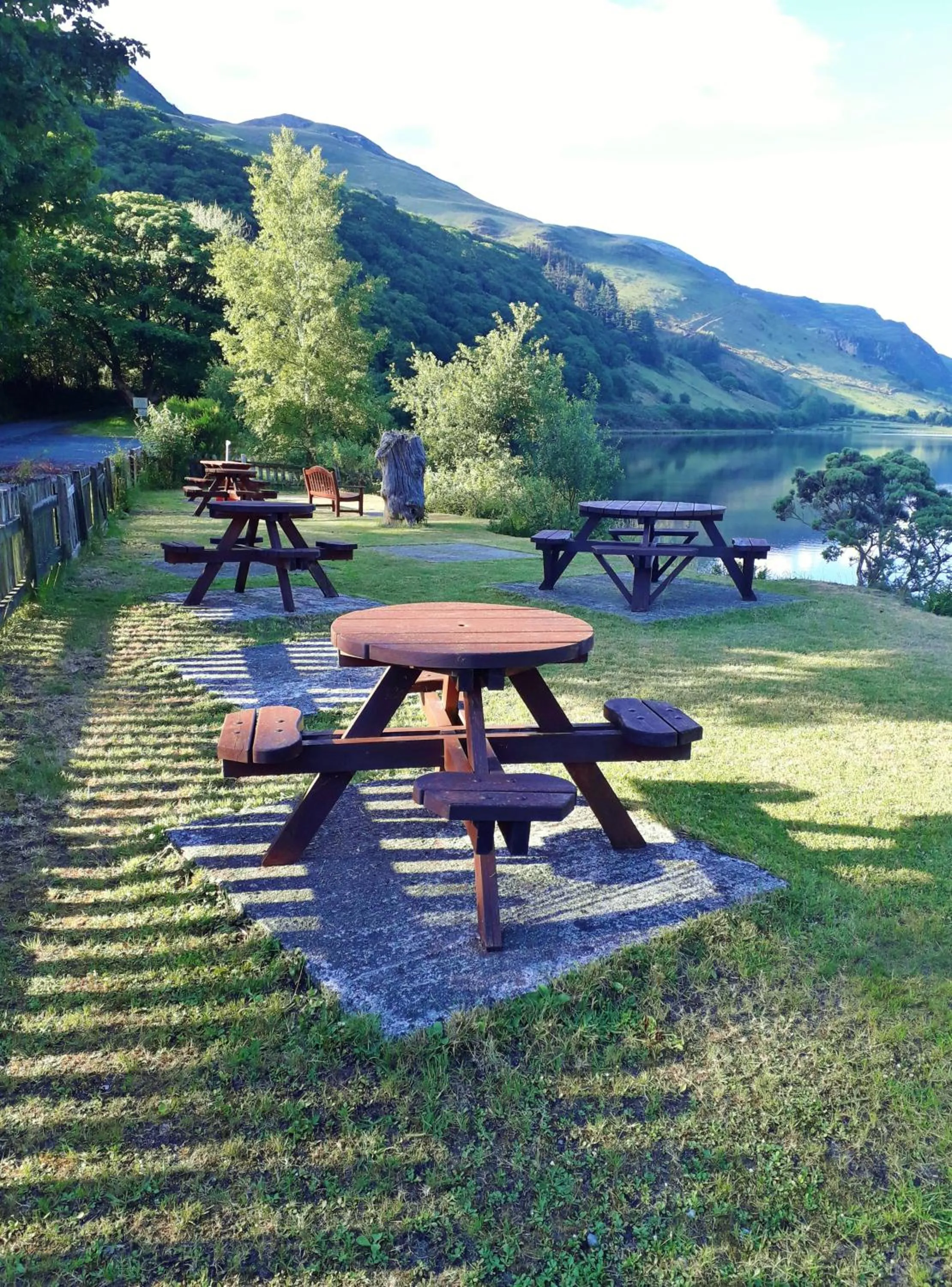 Garden in Pen-Y-Bont Hotel