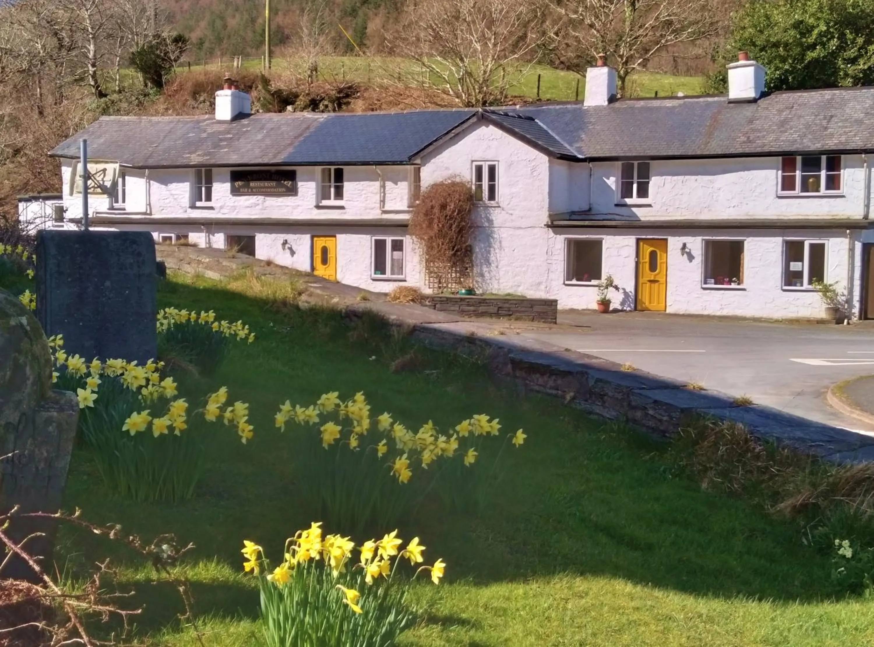 Property building in Pen-Y-Bont Hotel