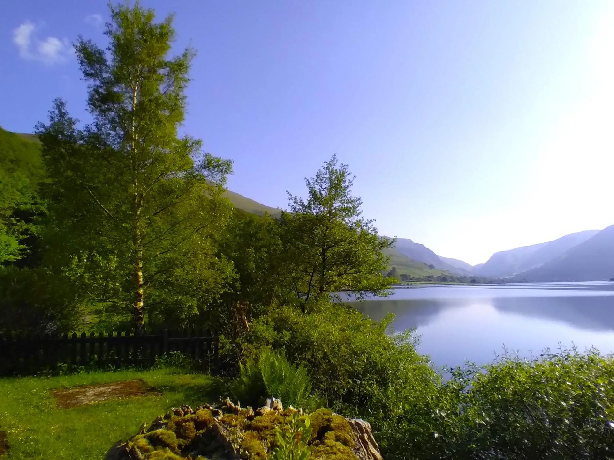 Garden in Pen-Y-Bont Hotel