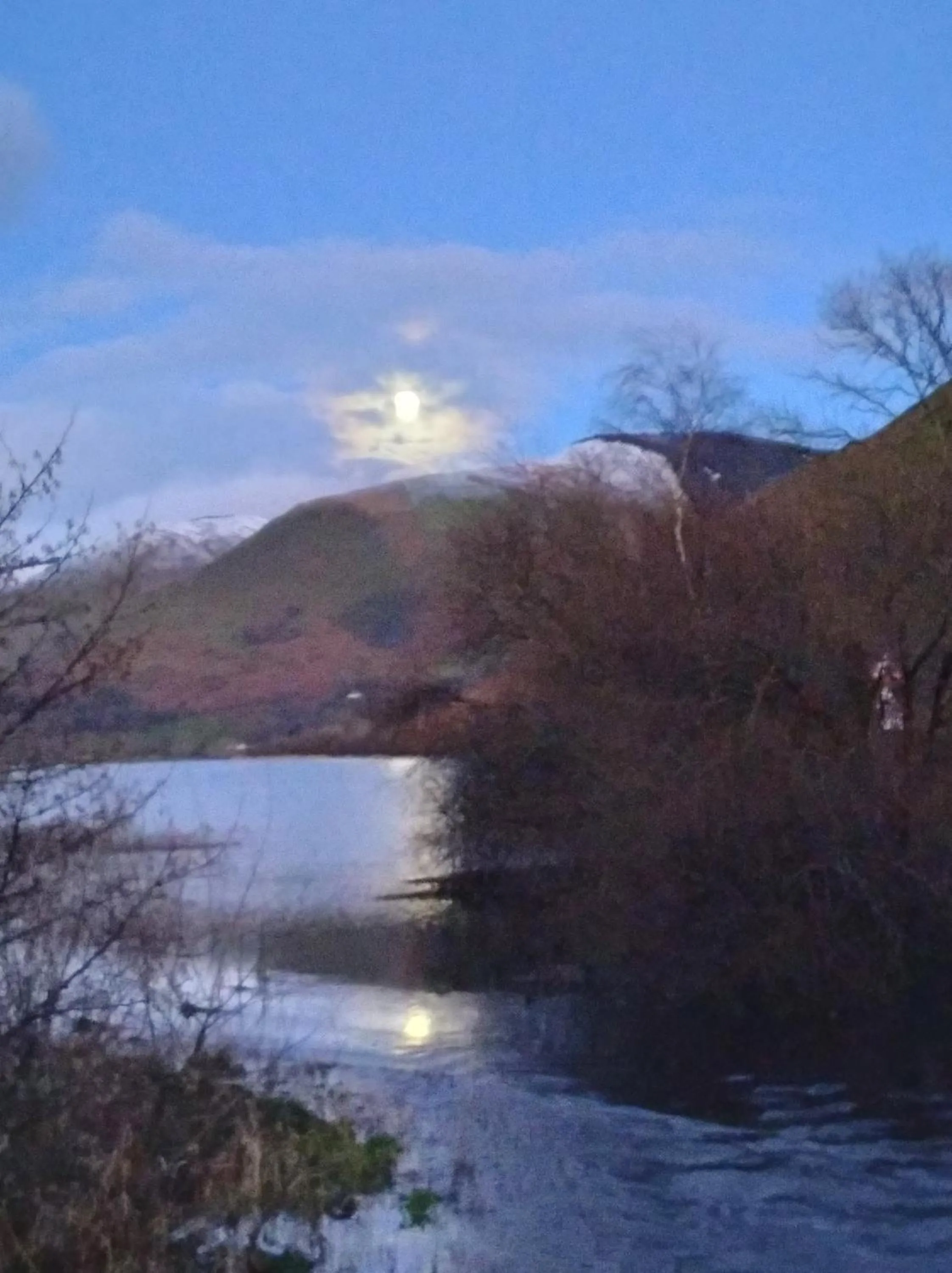 Lake view in Pen-Y-Bont Hotel