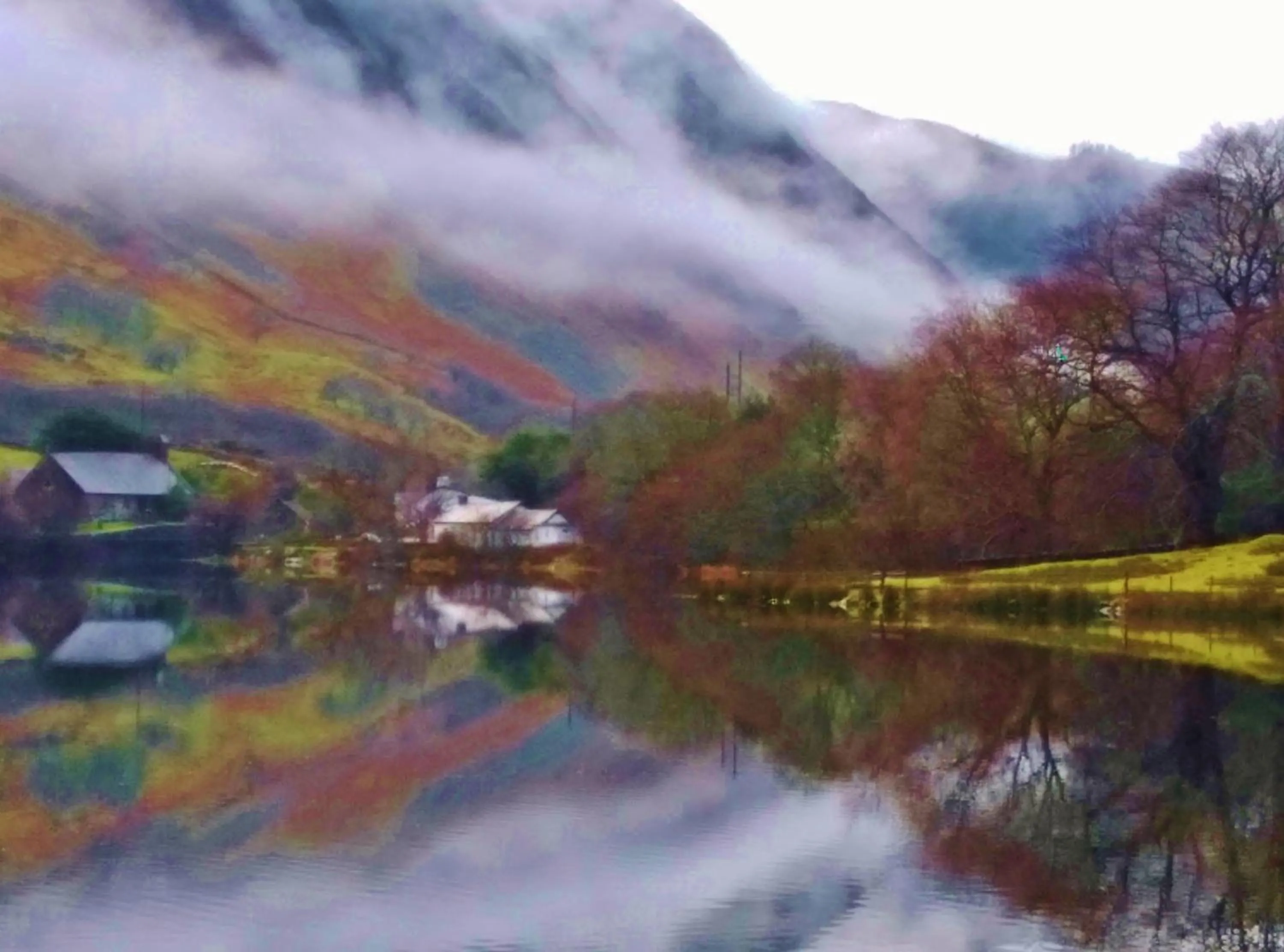 Natural landscape in Pen-Y-Bont Hotel
