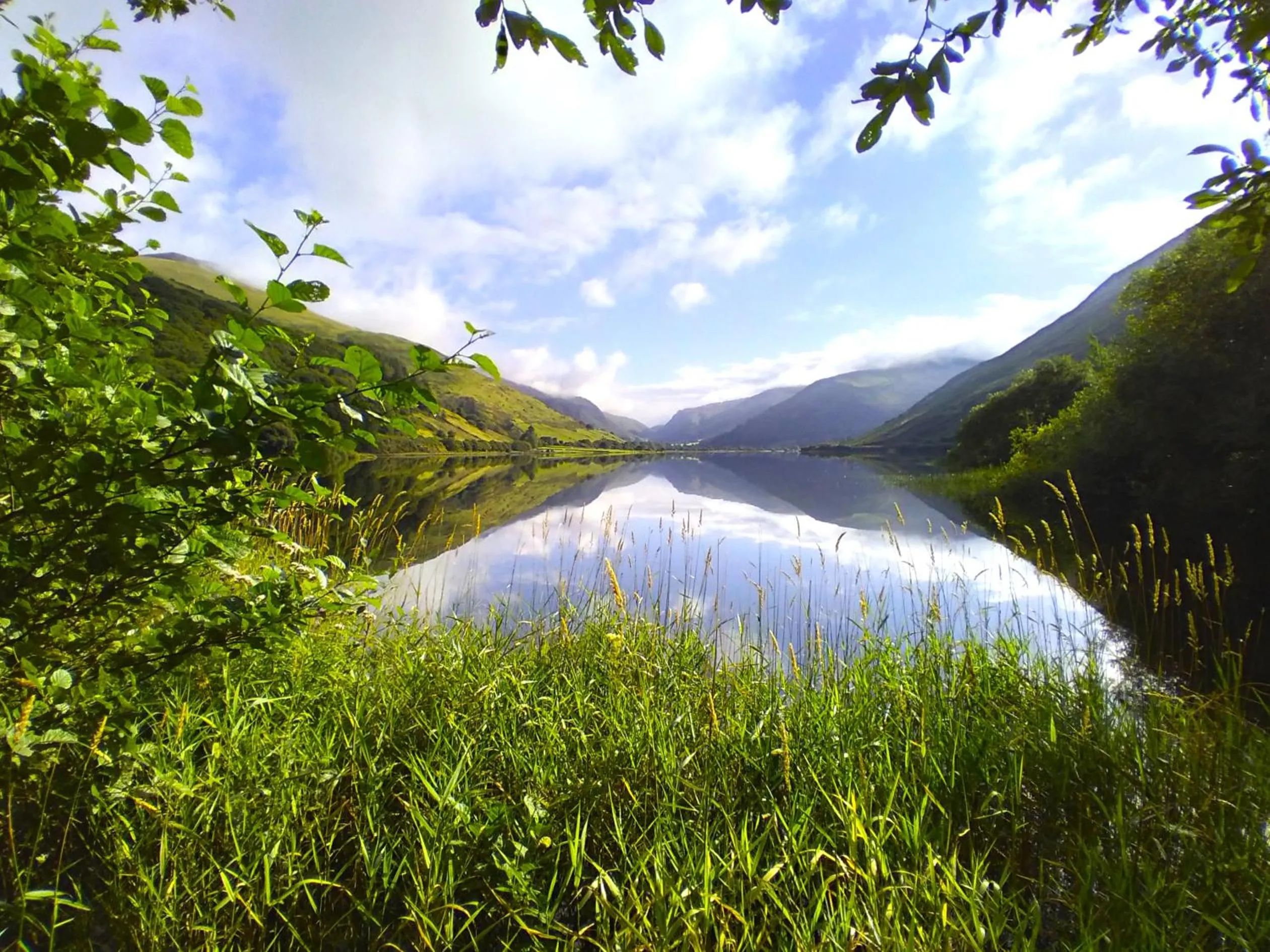 Lake view in Pen-Y-Bont Hotel