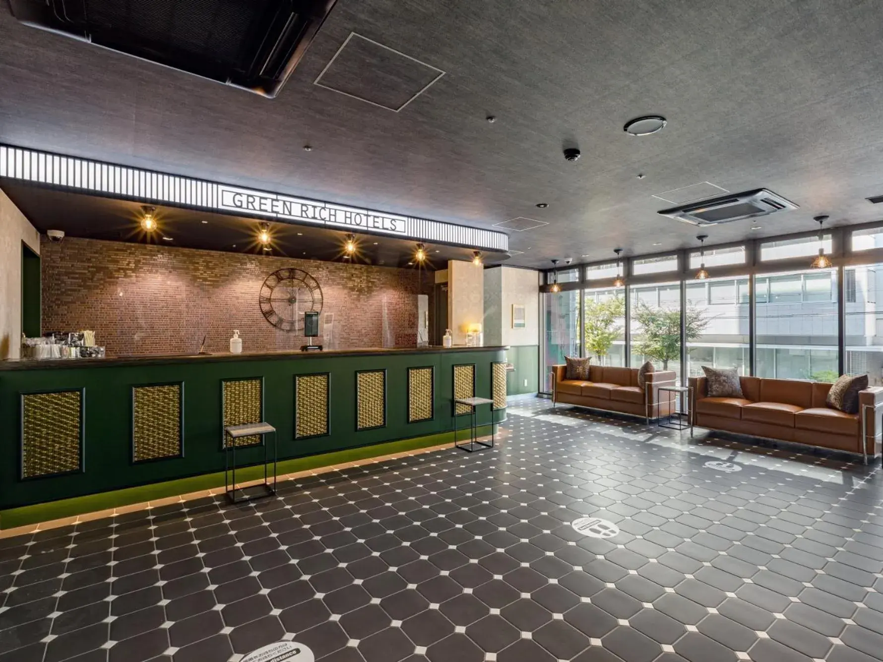 Lobby or reception in Green Rich Hotel Kobe Sannomiya (Artificial hot spring Futamata Yunohana) Lobby or reception in Green Rich Hotel Kobe Sannomiya (Artificial hot spring Futamata Yunohana)