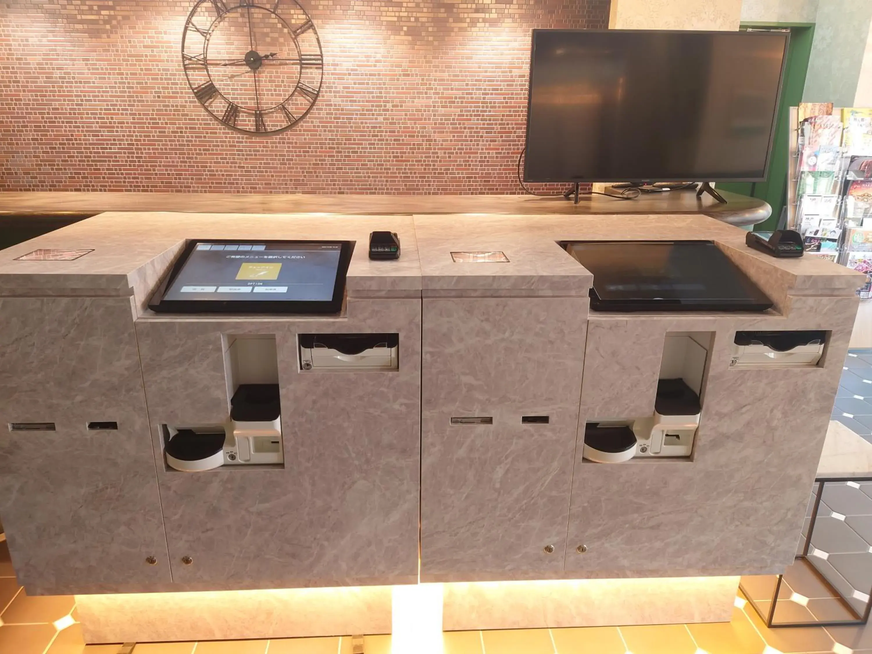 Lobby or reception in Green Rich Hotel Kobe Sannomiya (Artificial hot spring Futamata Yunohana) Lobby or reception in Green Rich Hotel Kobe Sannomiya (Artificial hot spring Futamata Yunohana)