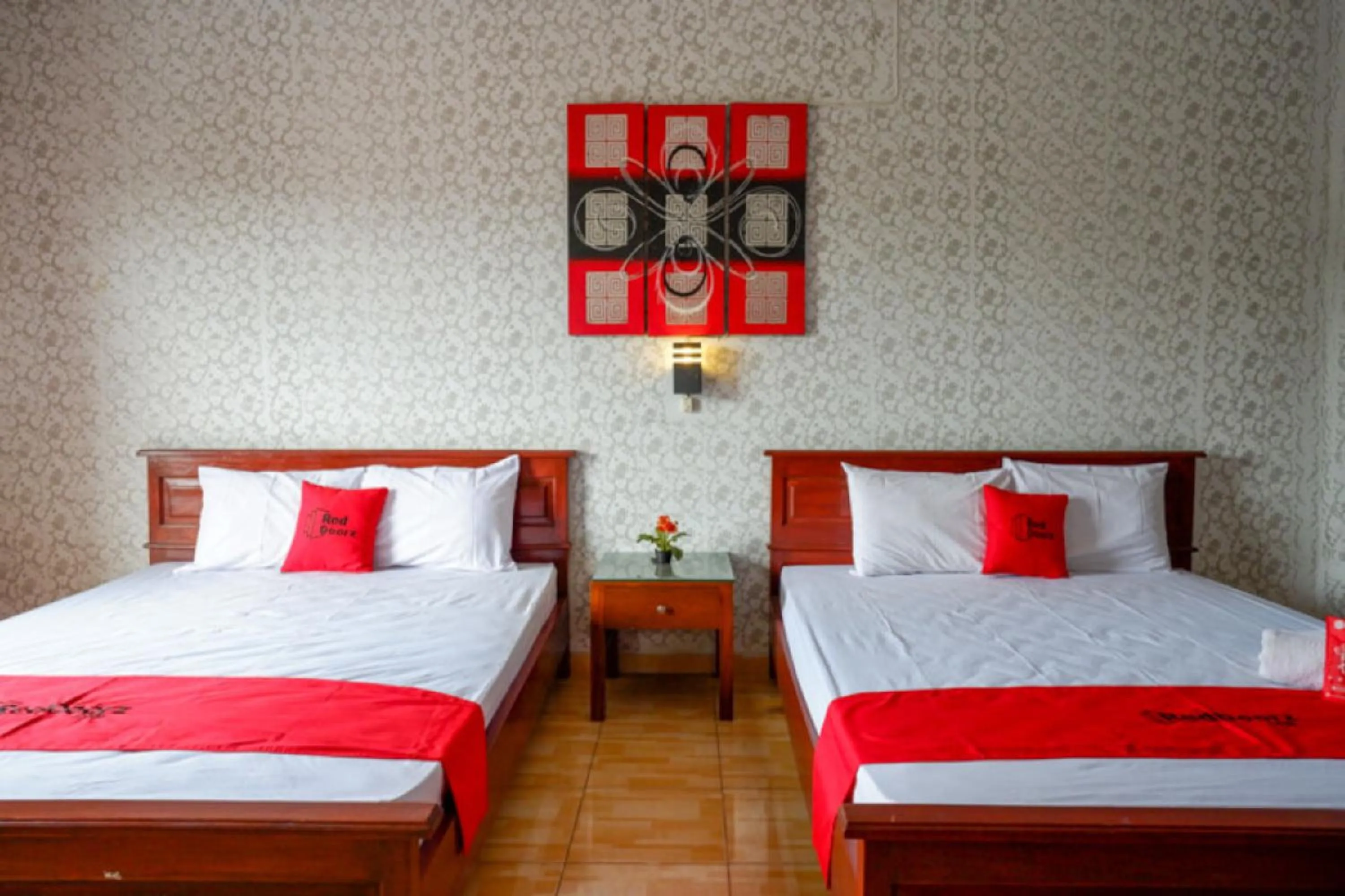 Bed in RedDoorz Syariah near Kawasan Sam Poo Kong 2