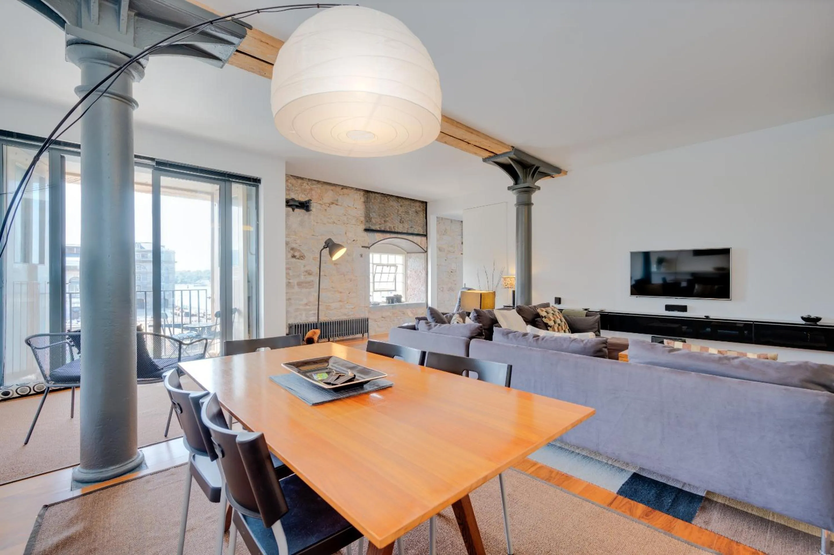 Bedroom in Royal William Yard Apartments