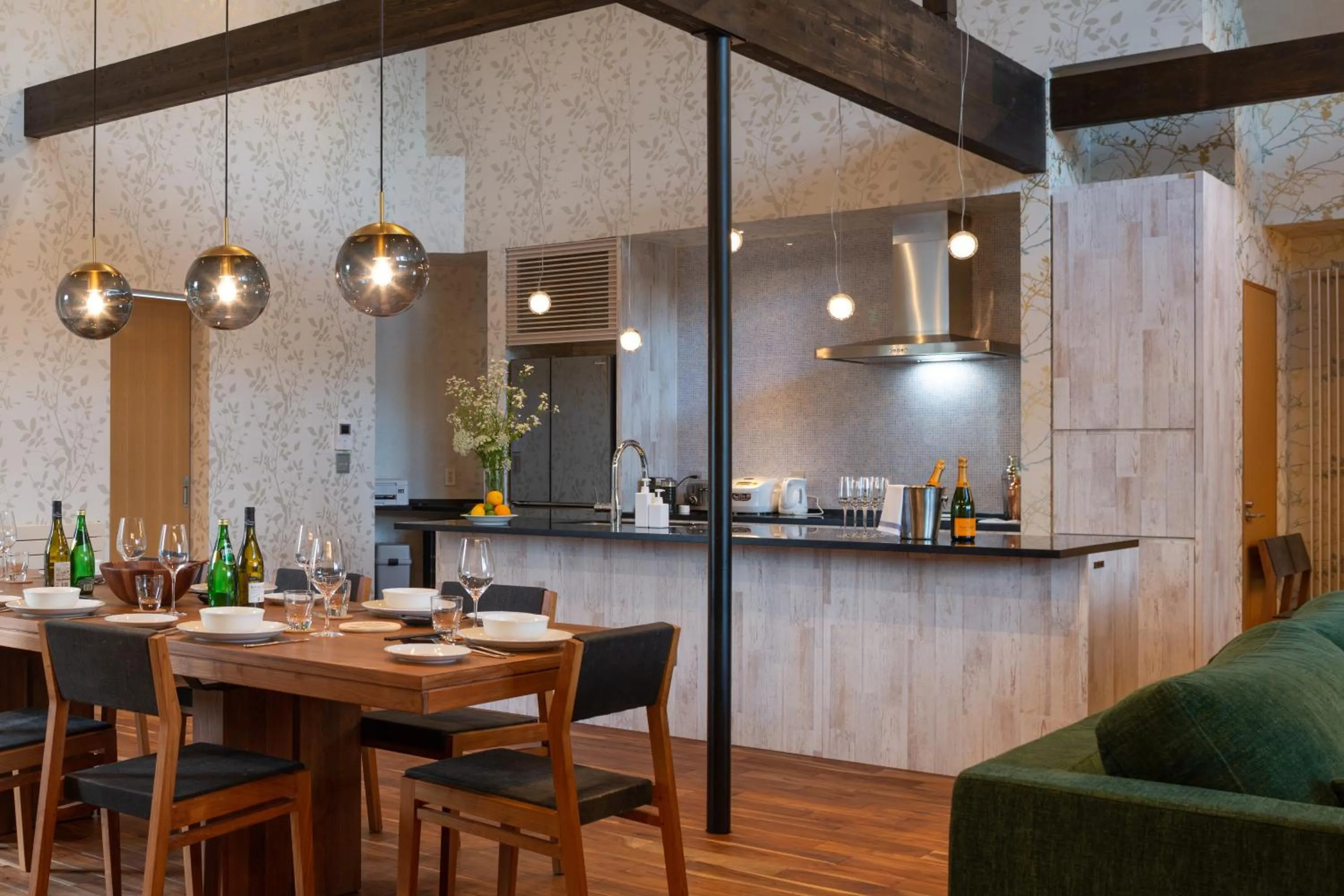 Kitchen or kitchenette in Kitsune House by H2 Life