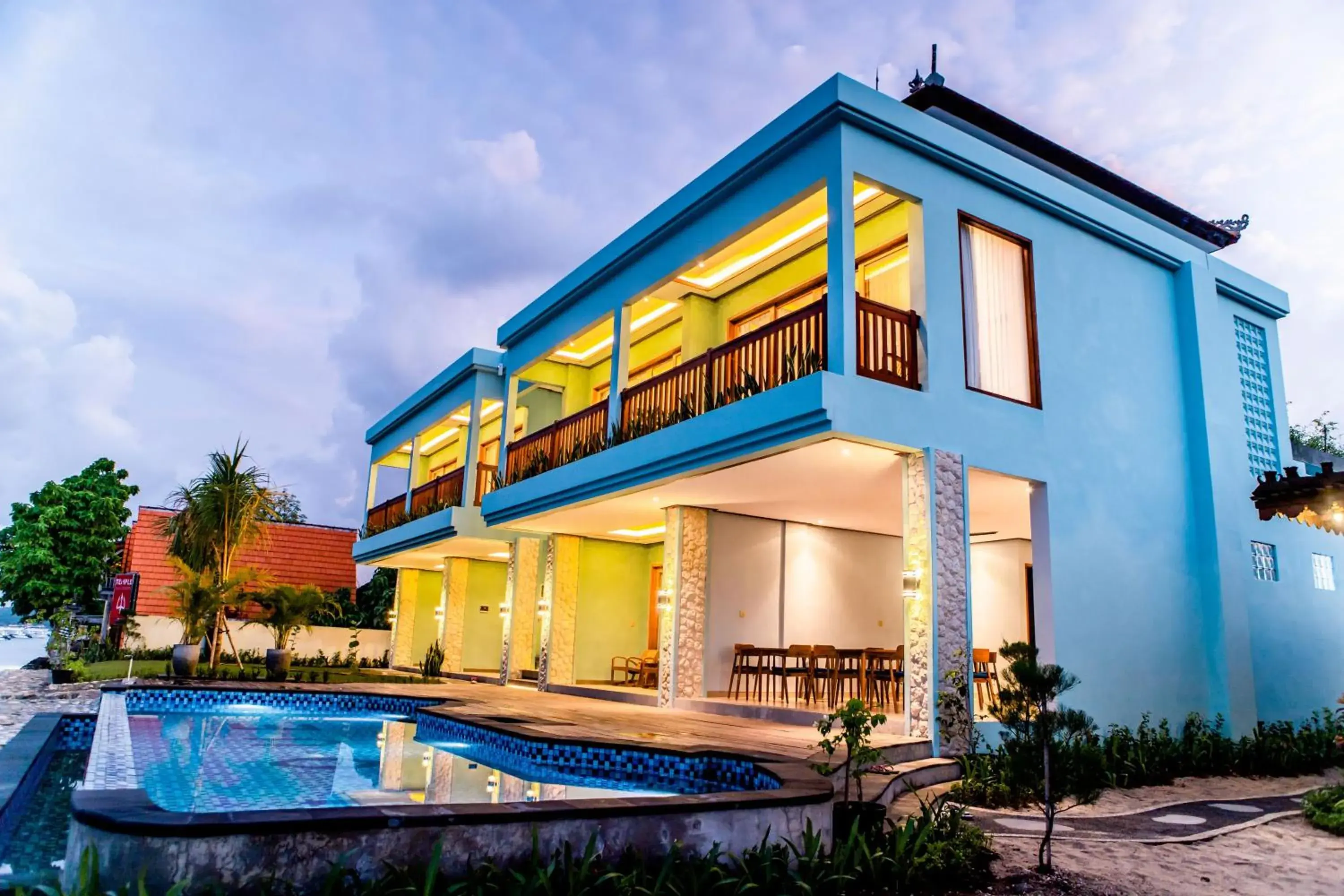Property building in Blue Harbor Beachfront Villas & Resto Property building in Blue Harbor Beachfront Villas & Resto