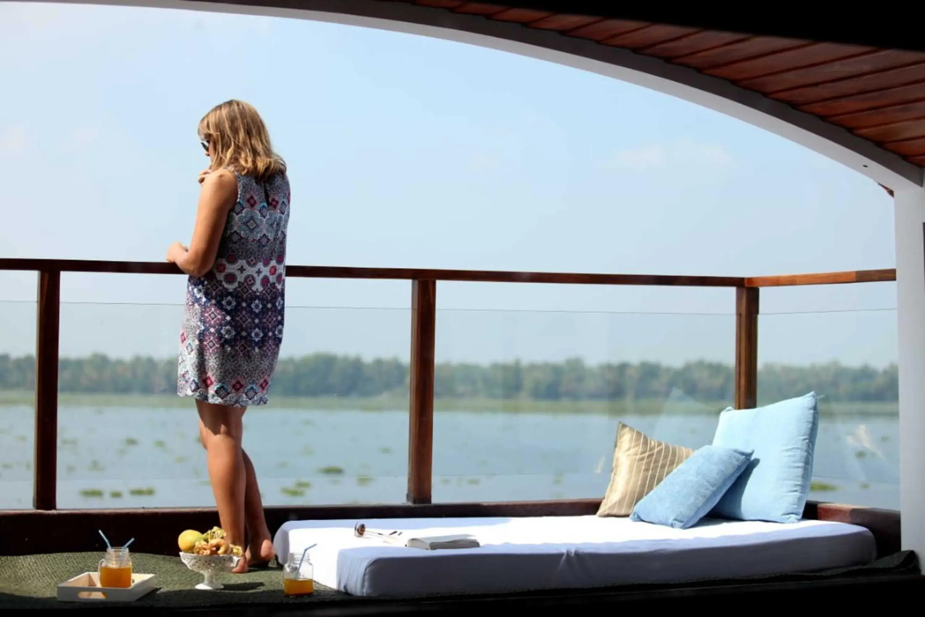 Lake view in Cosy Premium Houseboats Lake view in Cosy Premium Houseboats