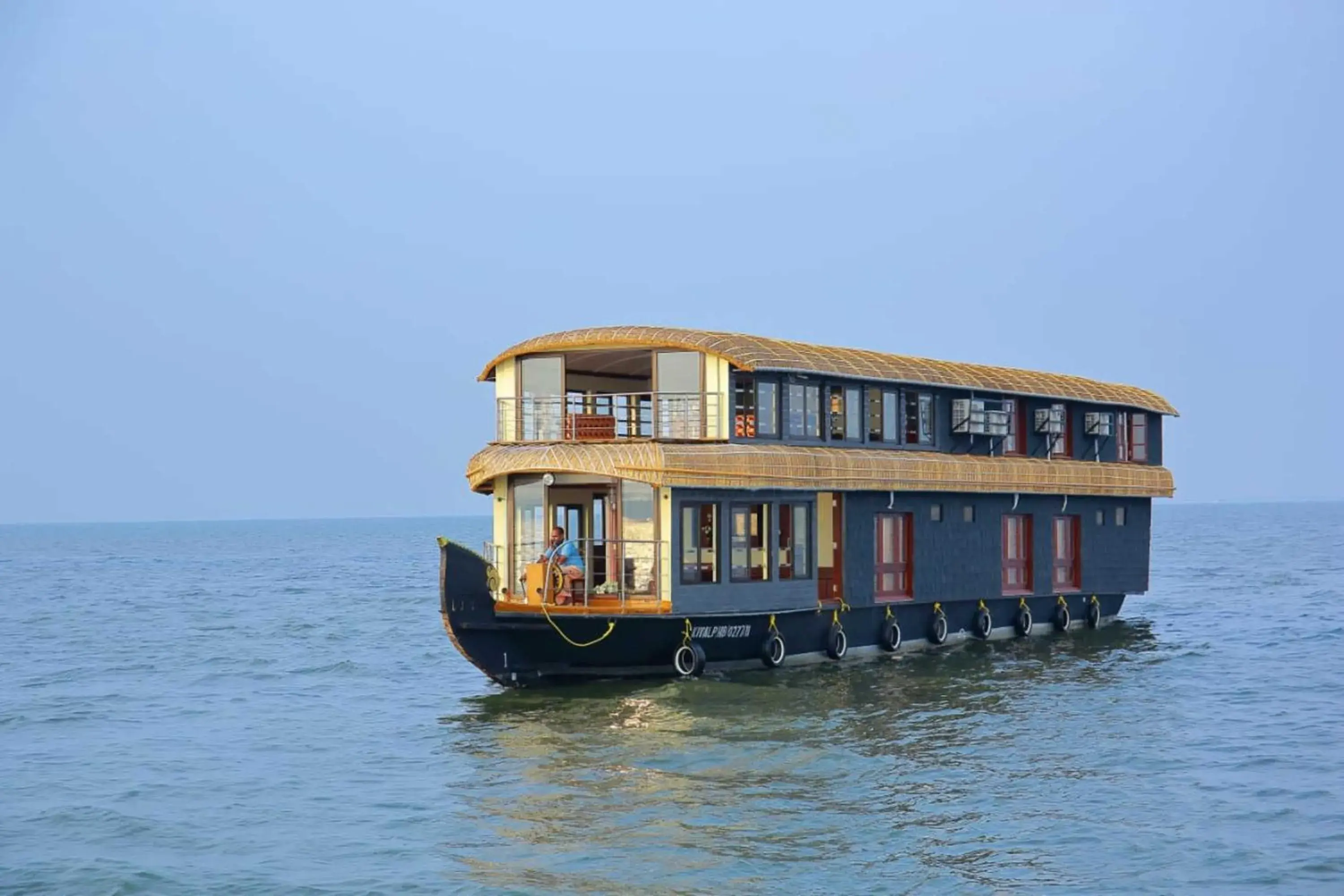 Property building in Cosy Premium Houseboats Property building in Cosy Premium Houseboats