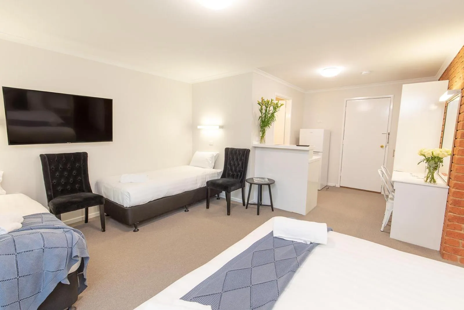 Bed in Mildura City Gate Motel
