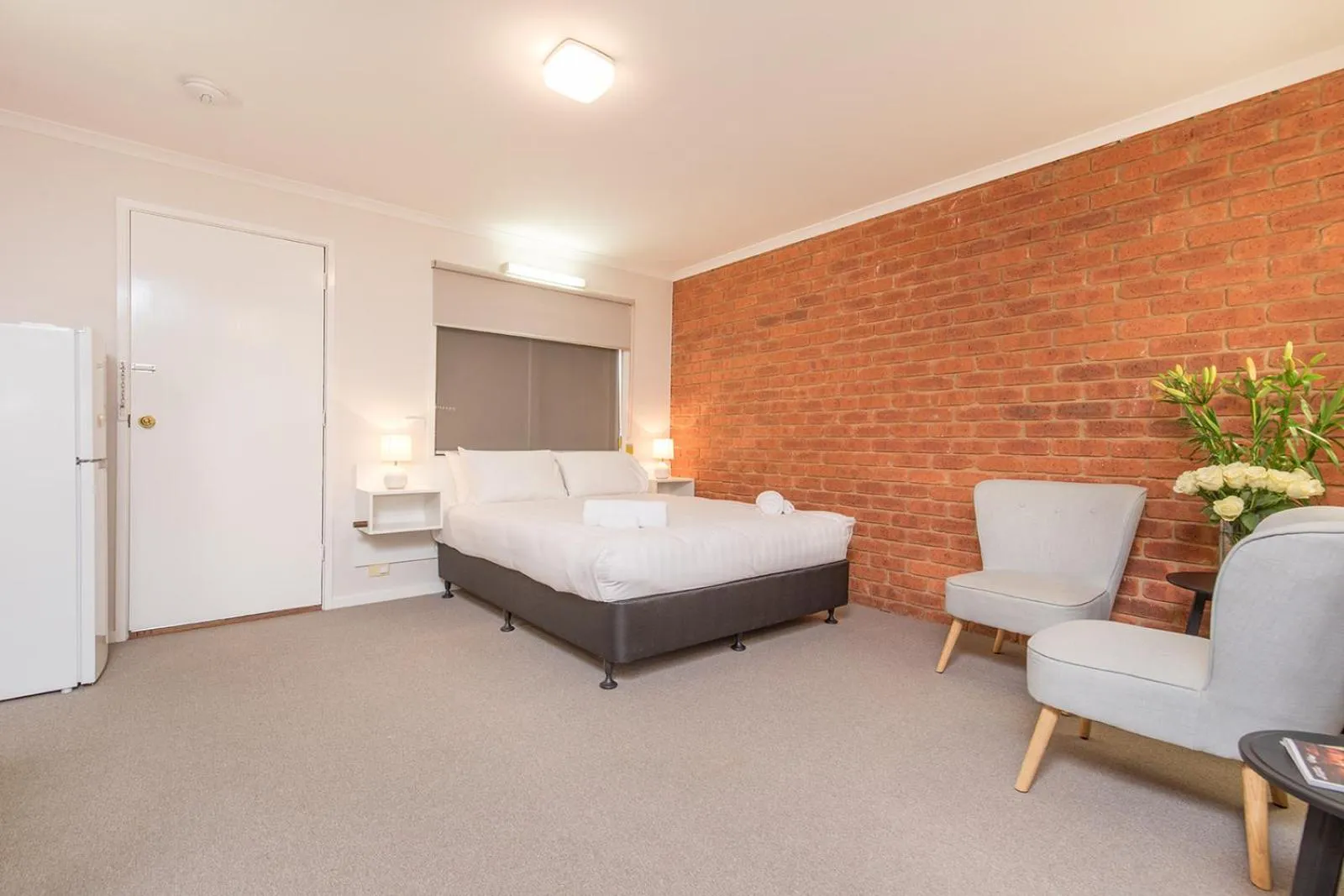 Bed in Mildura City Gate Motel