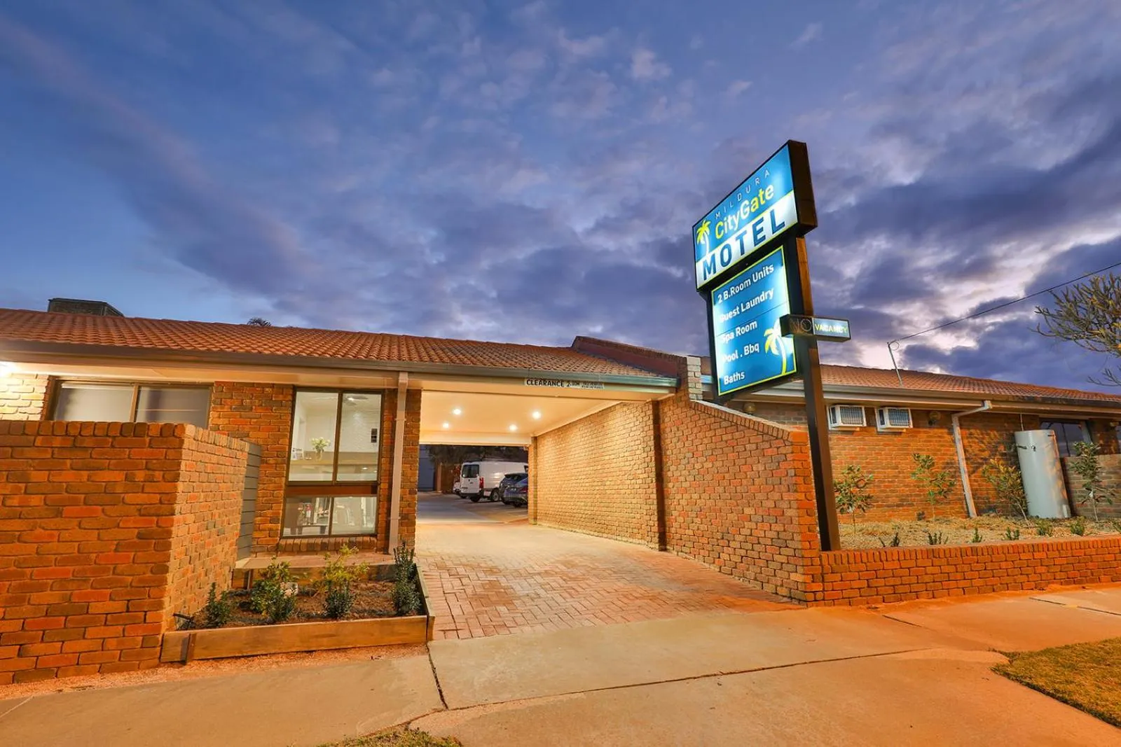 Property building in Mildura City Gate Motel