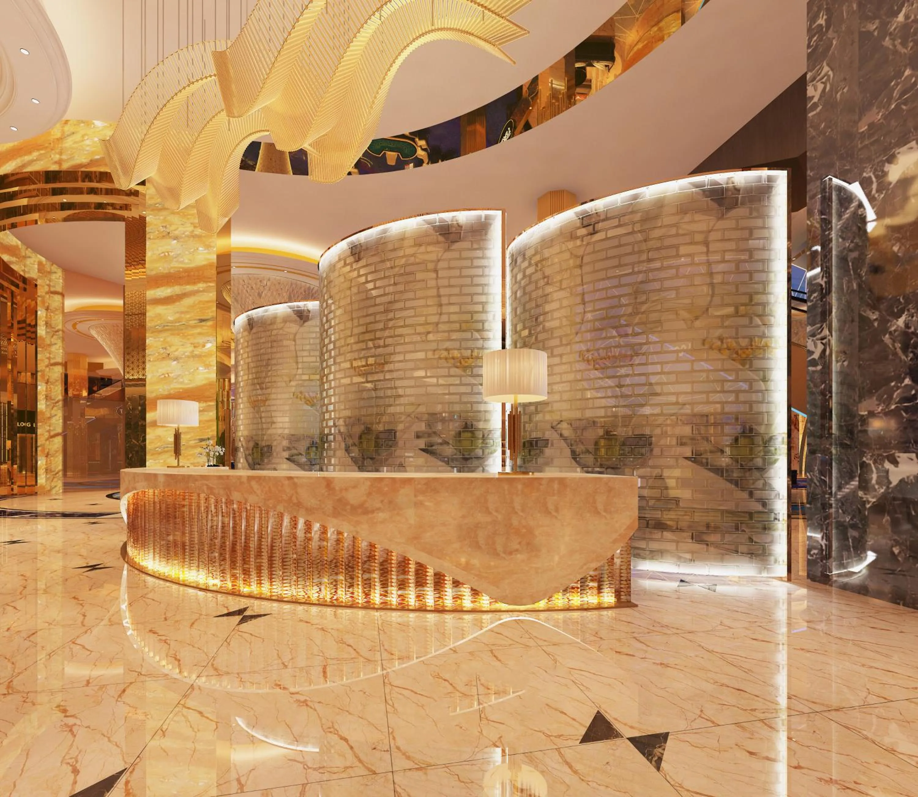 Lobby or reception in Howard Johnson Plaza by Wyndham Blue Bay Sihanoukville