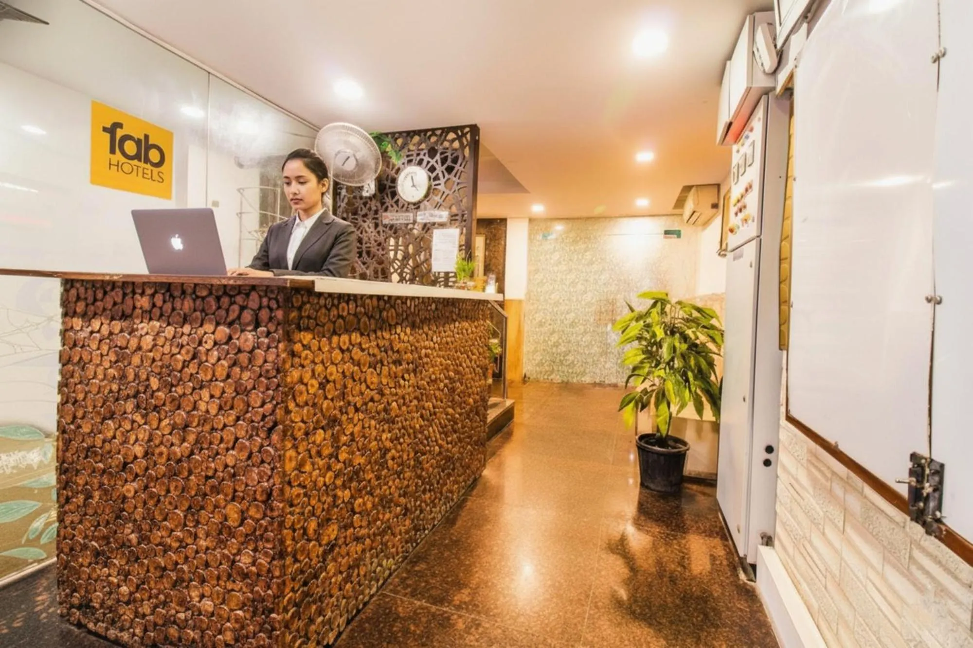 Lobby or reception in FabHotel A 97