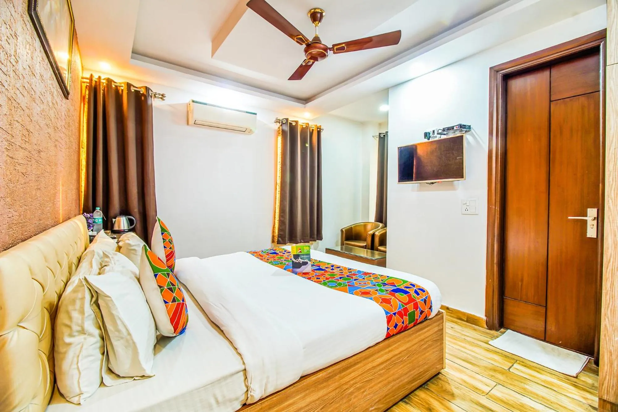 TV and multimedia, Bed in FabHotel A 97