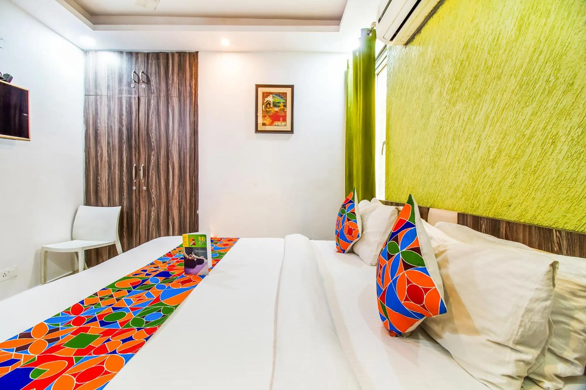 TV and multimedia, Bed in FabHotel A 97