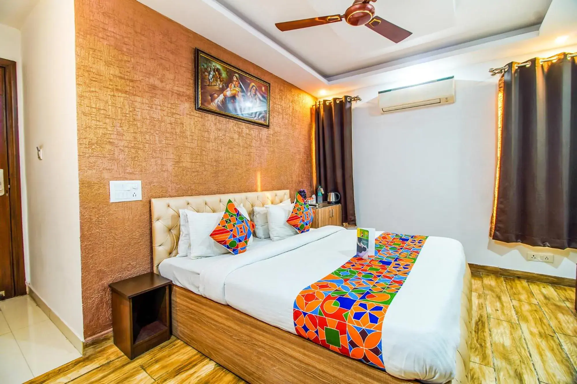 Coffee/tea facilities, Bed in FabHotel A 97 Coffee/tea facilities, Bed in FabHotel A 97