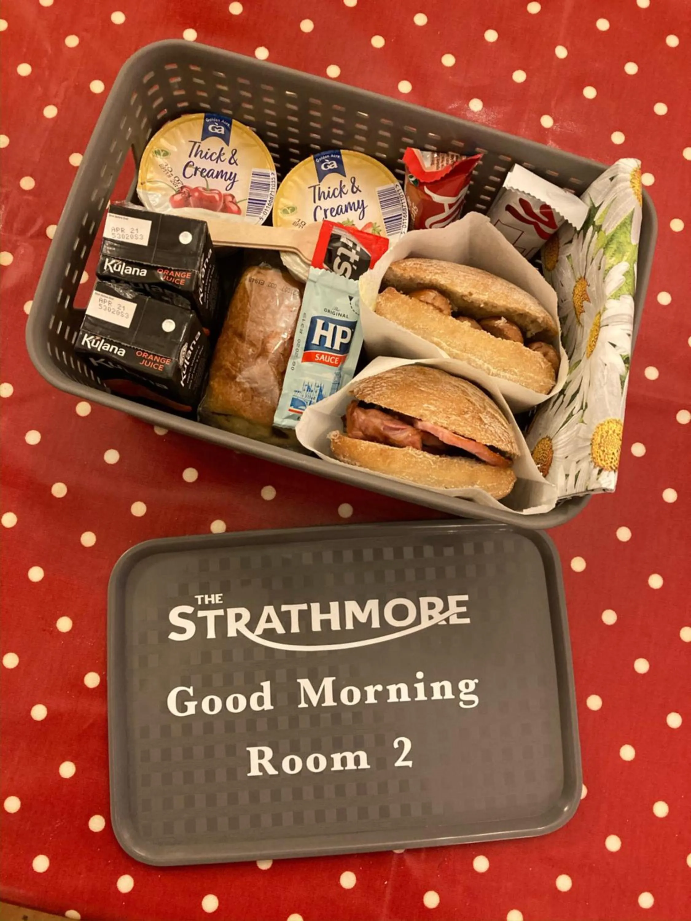 English/Irish breakfast in The Strathmore