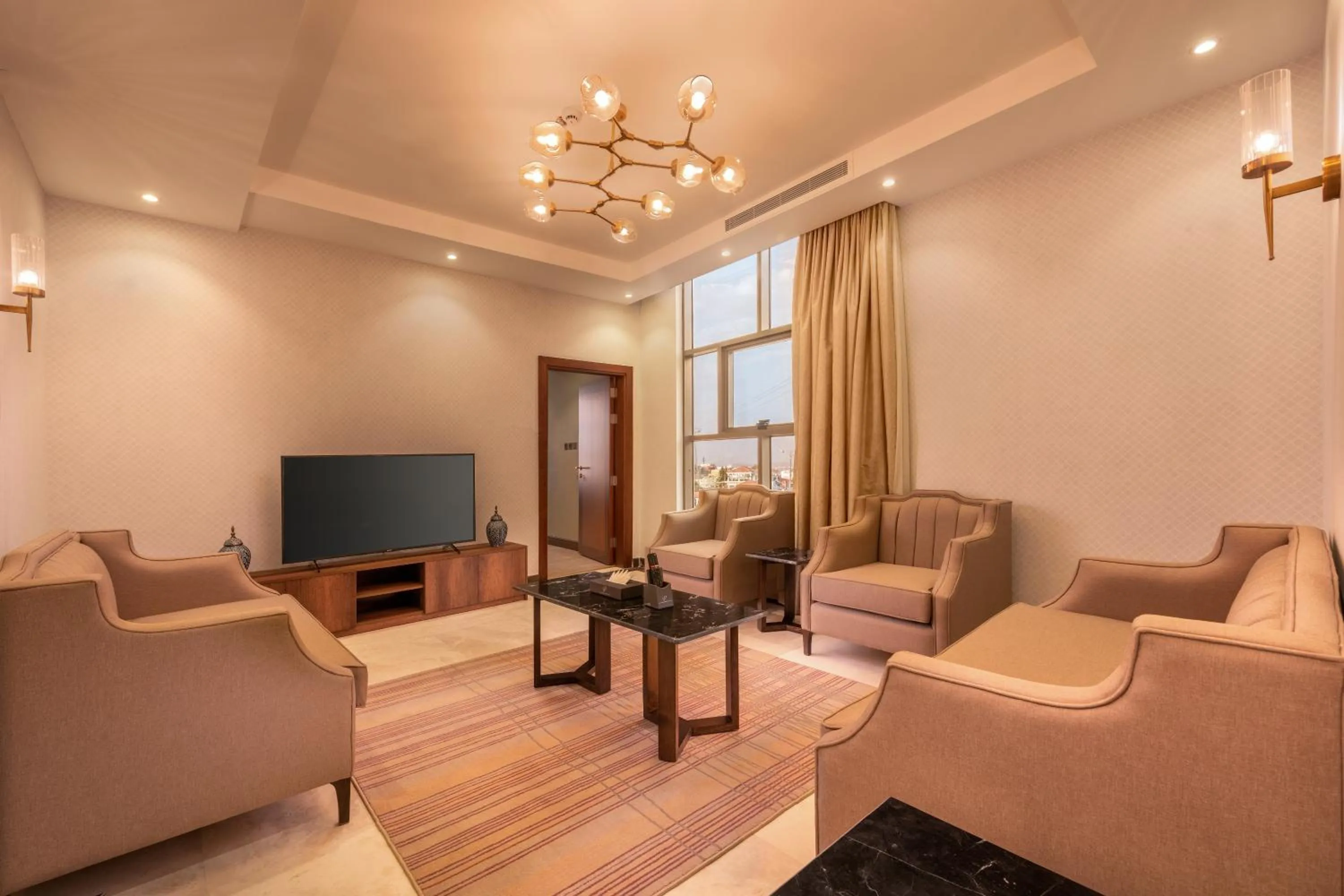 TV and multimedia in Sarwat Park Hotel