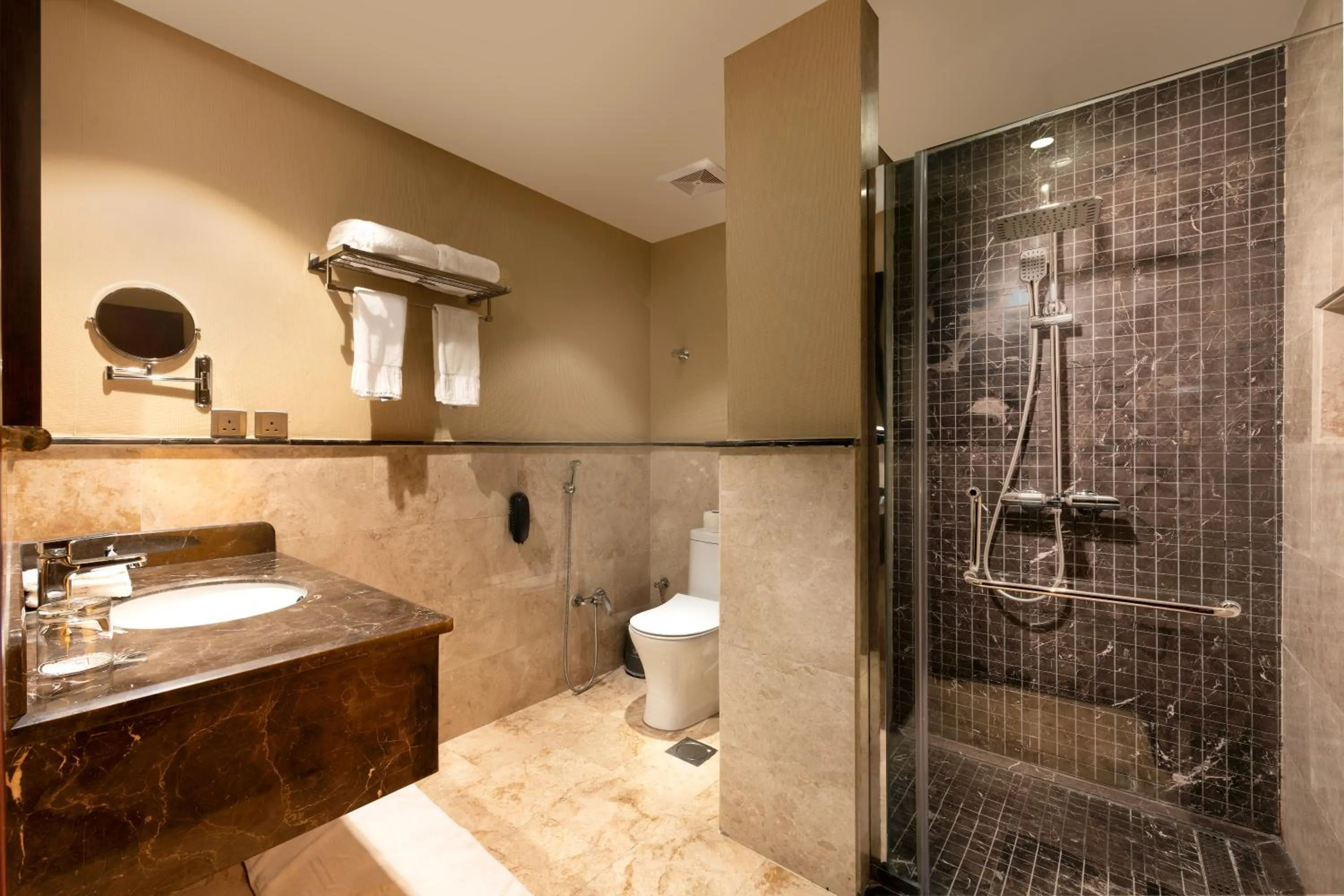 Shower in Sarwat Park Hotel