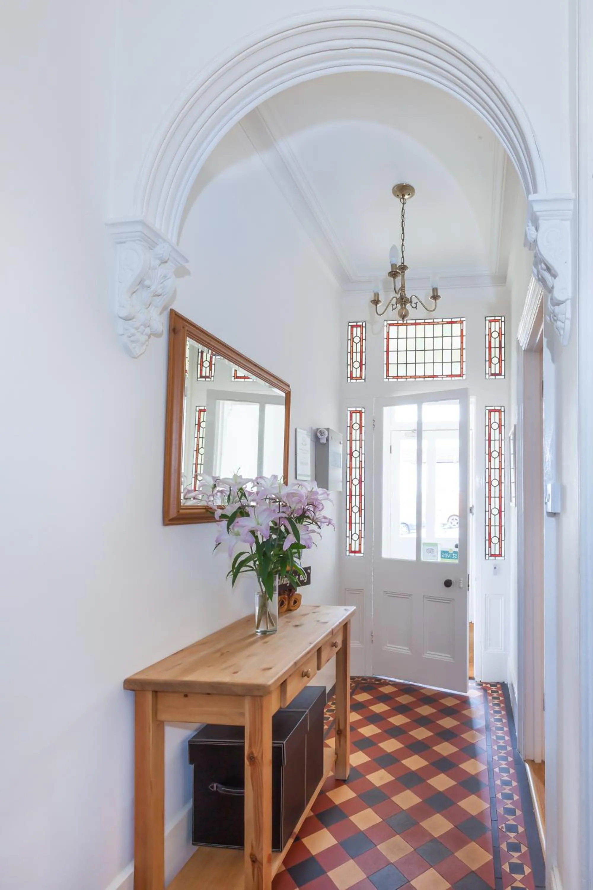 Lobby or reception in The Olive Branch