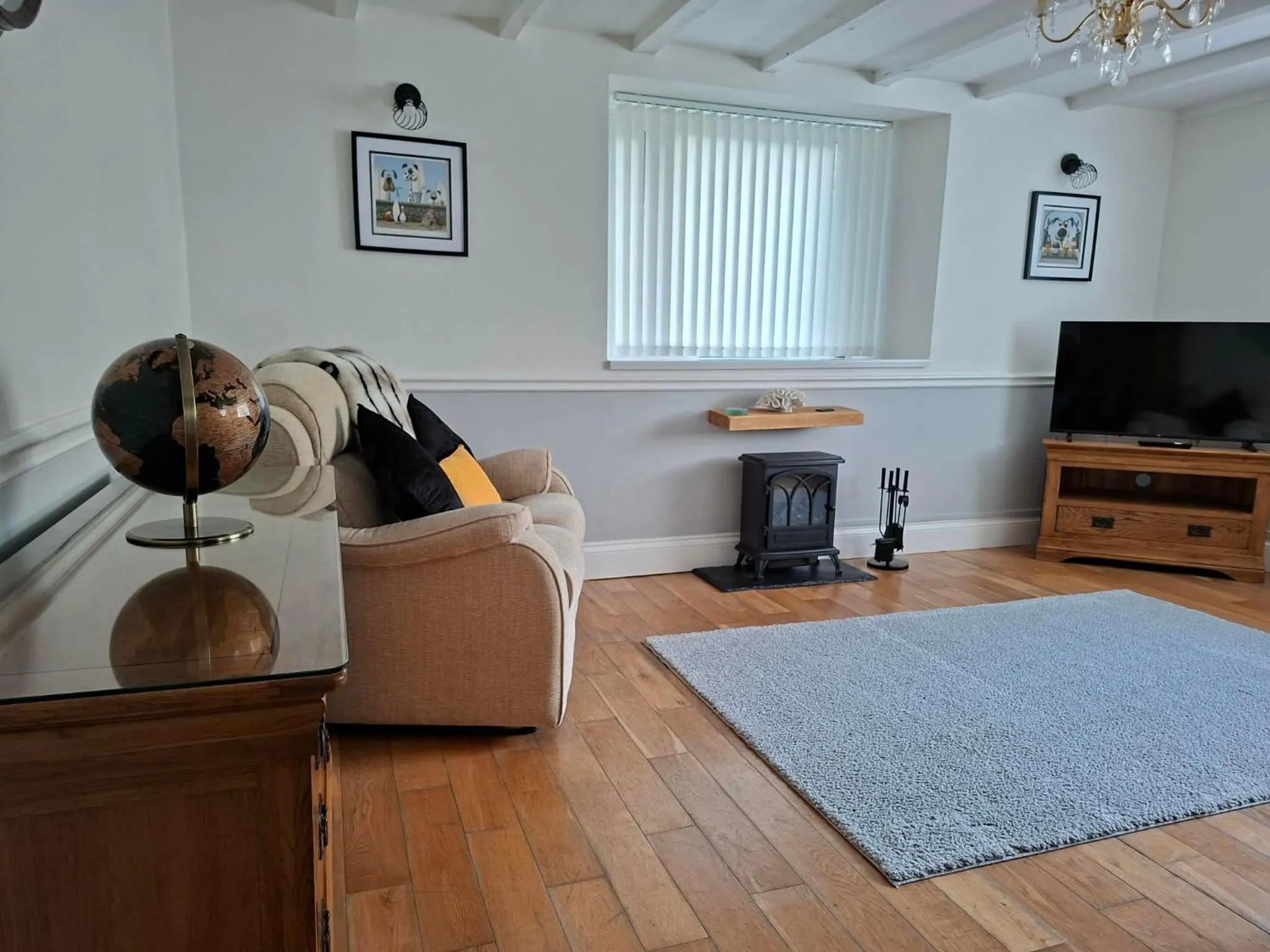Living room in Thurlestone House